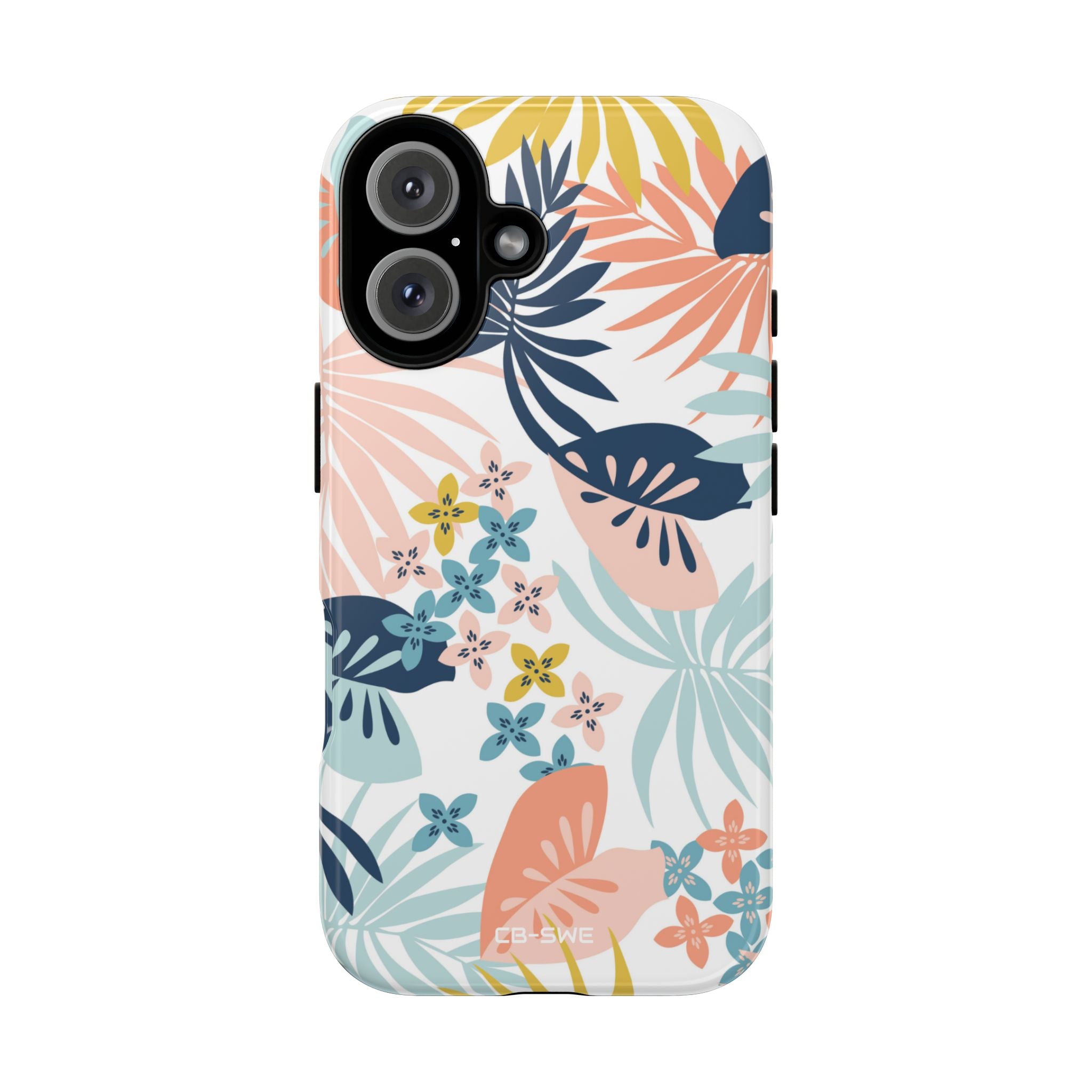 Tropical Foliage Blooms - iPhone Case