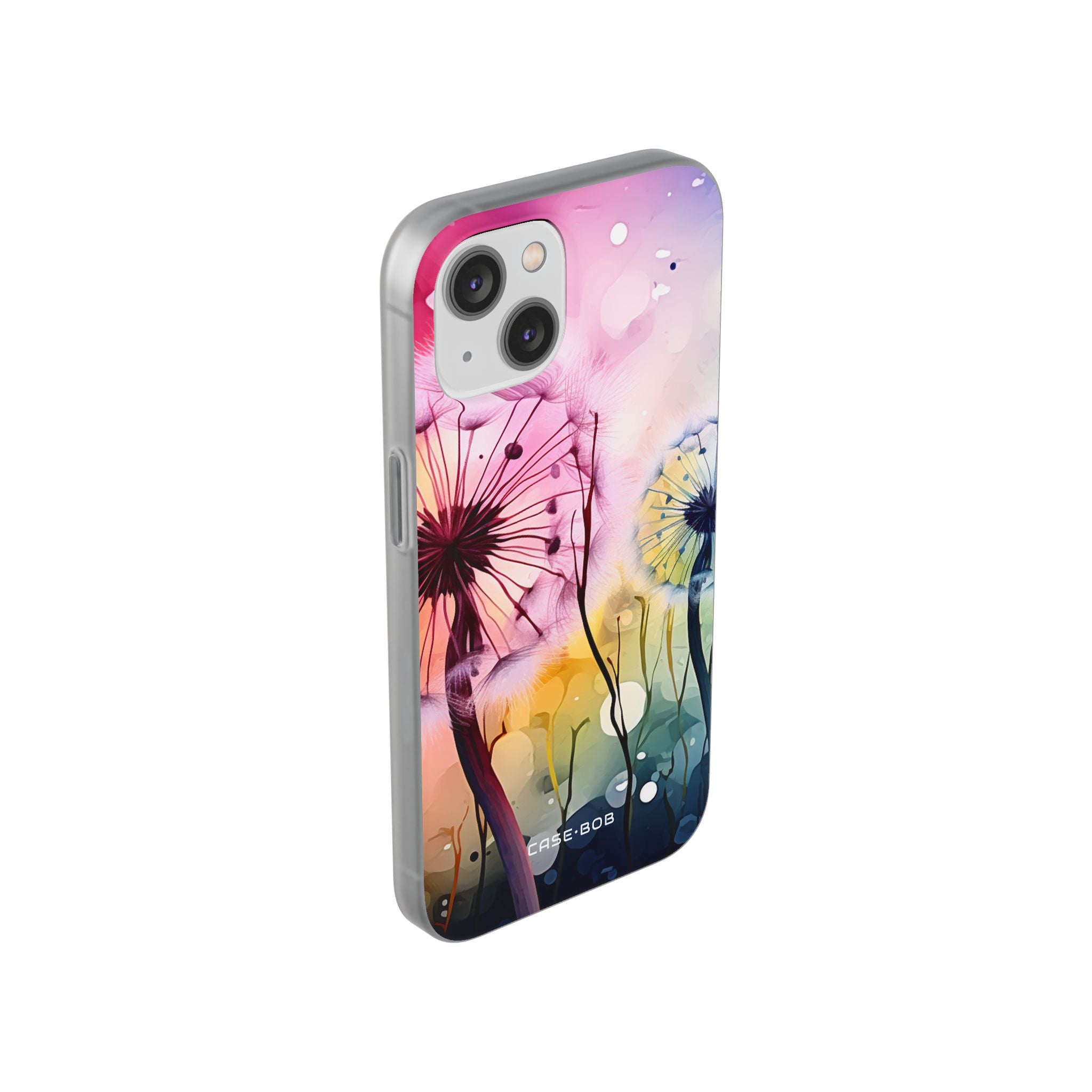 Dandelion Glow iPhone 14 Case - Soft