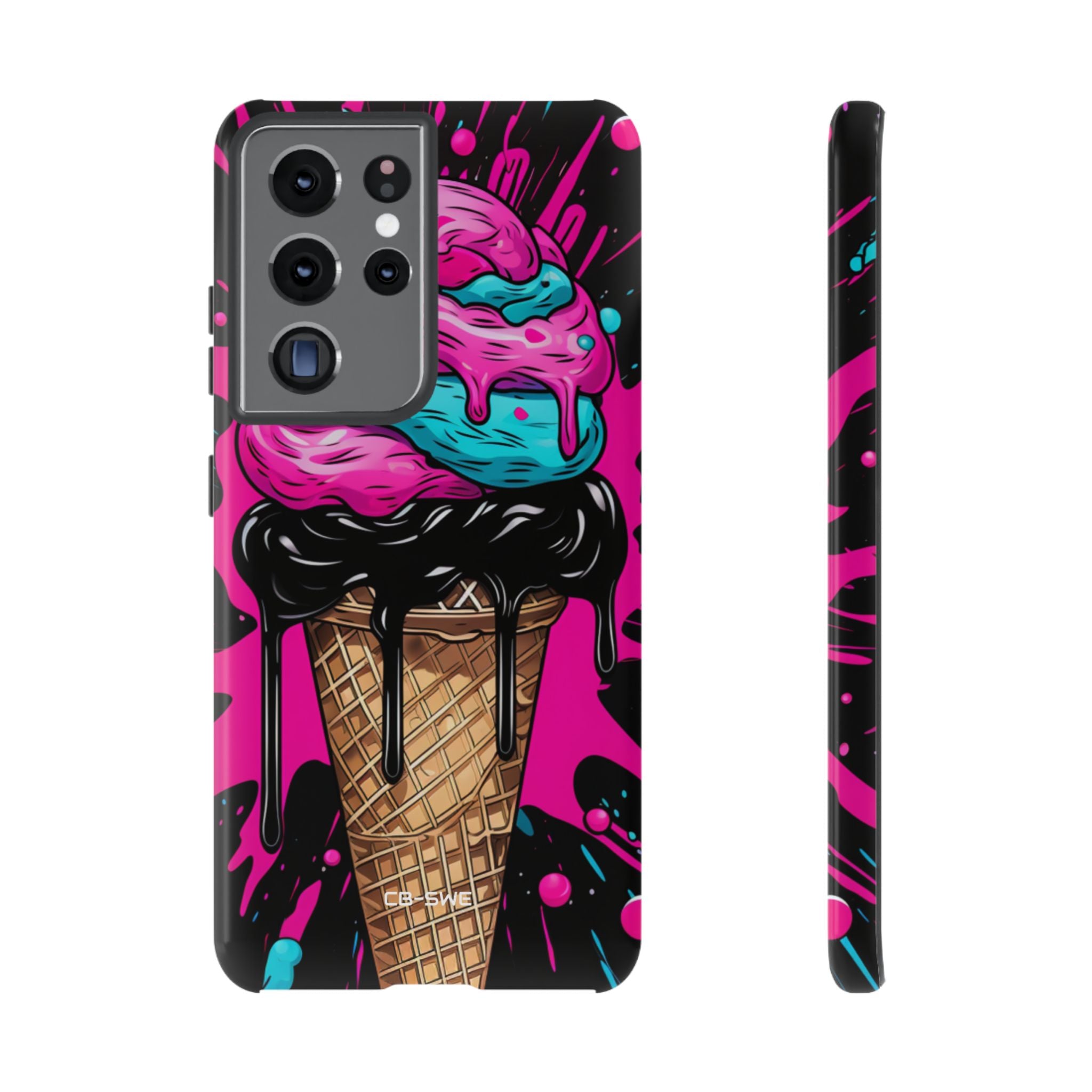 Neon Ice Cream Burst - Samsung Case