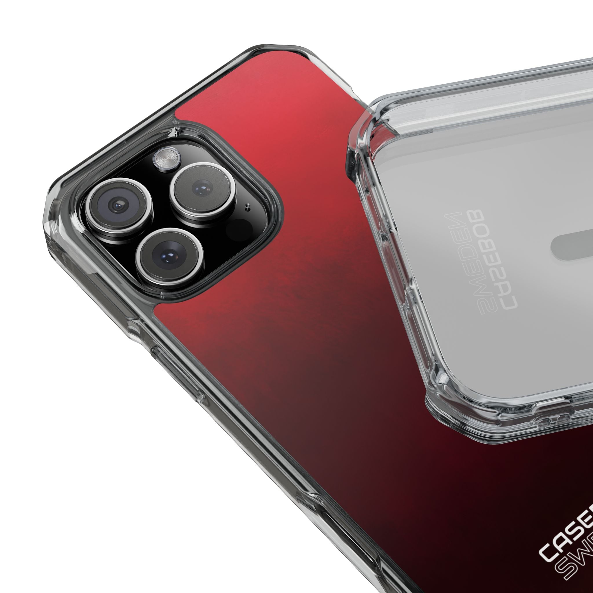 Crimson Dreamscape iPhone 16 - Impact Clear+