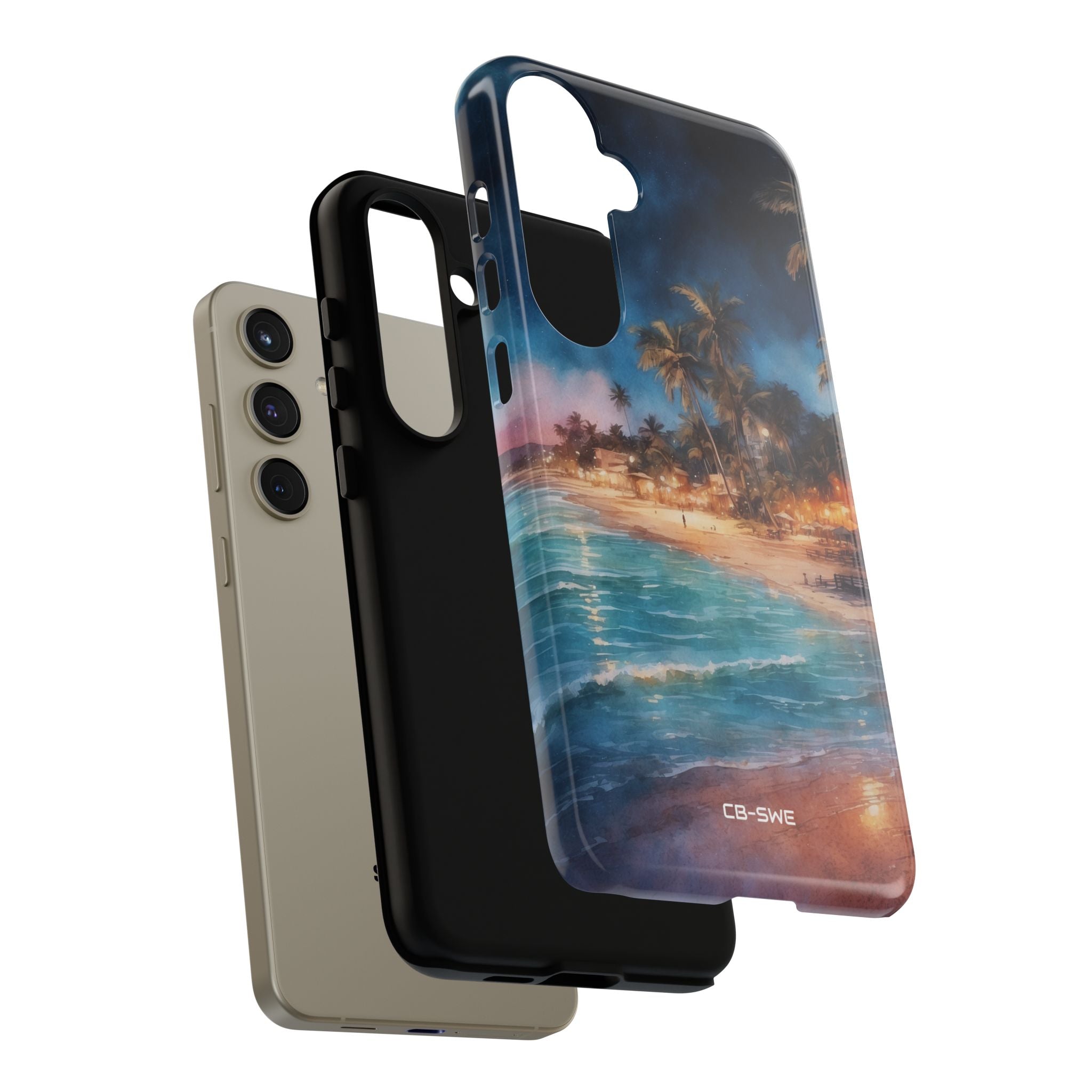 Moonlight Dances Water - Samsung Case