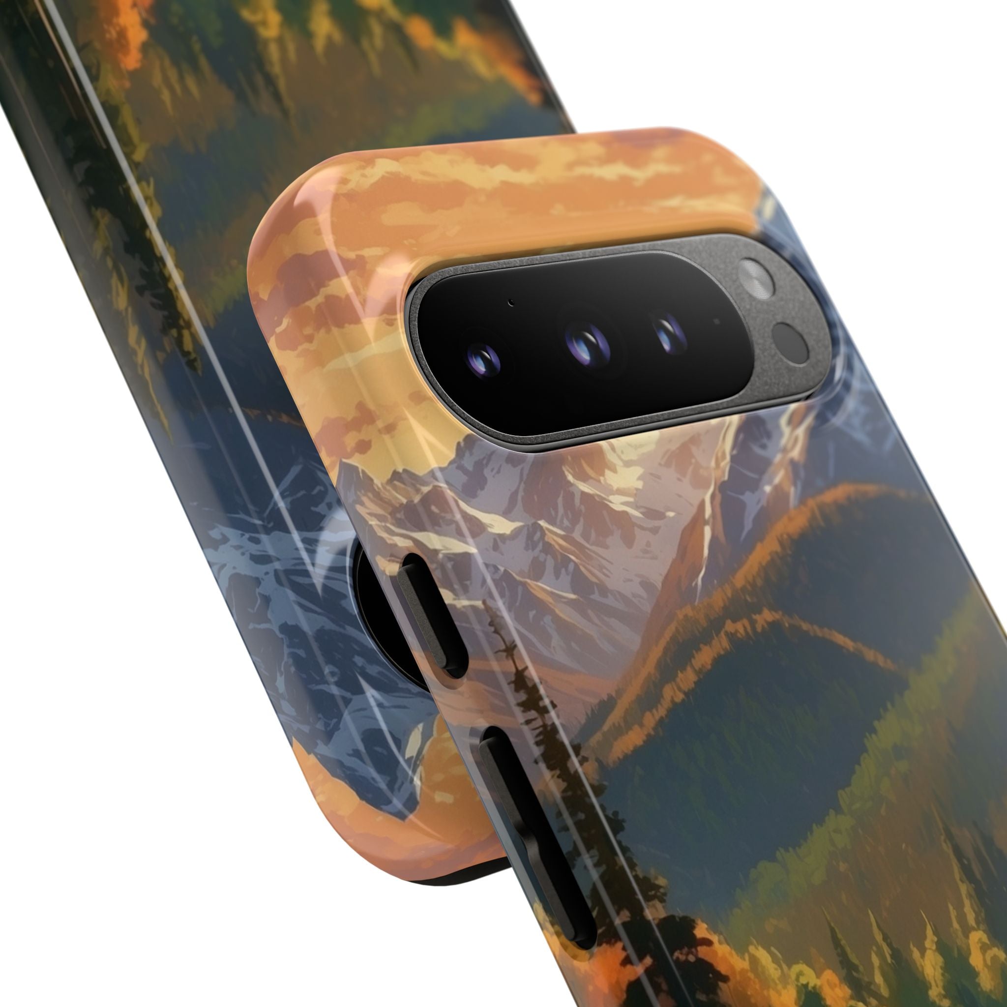 Mountain Reflections Glimmer - Google Pixel Case