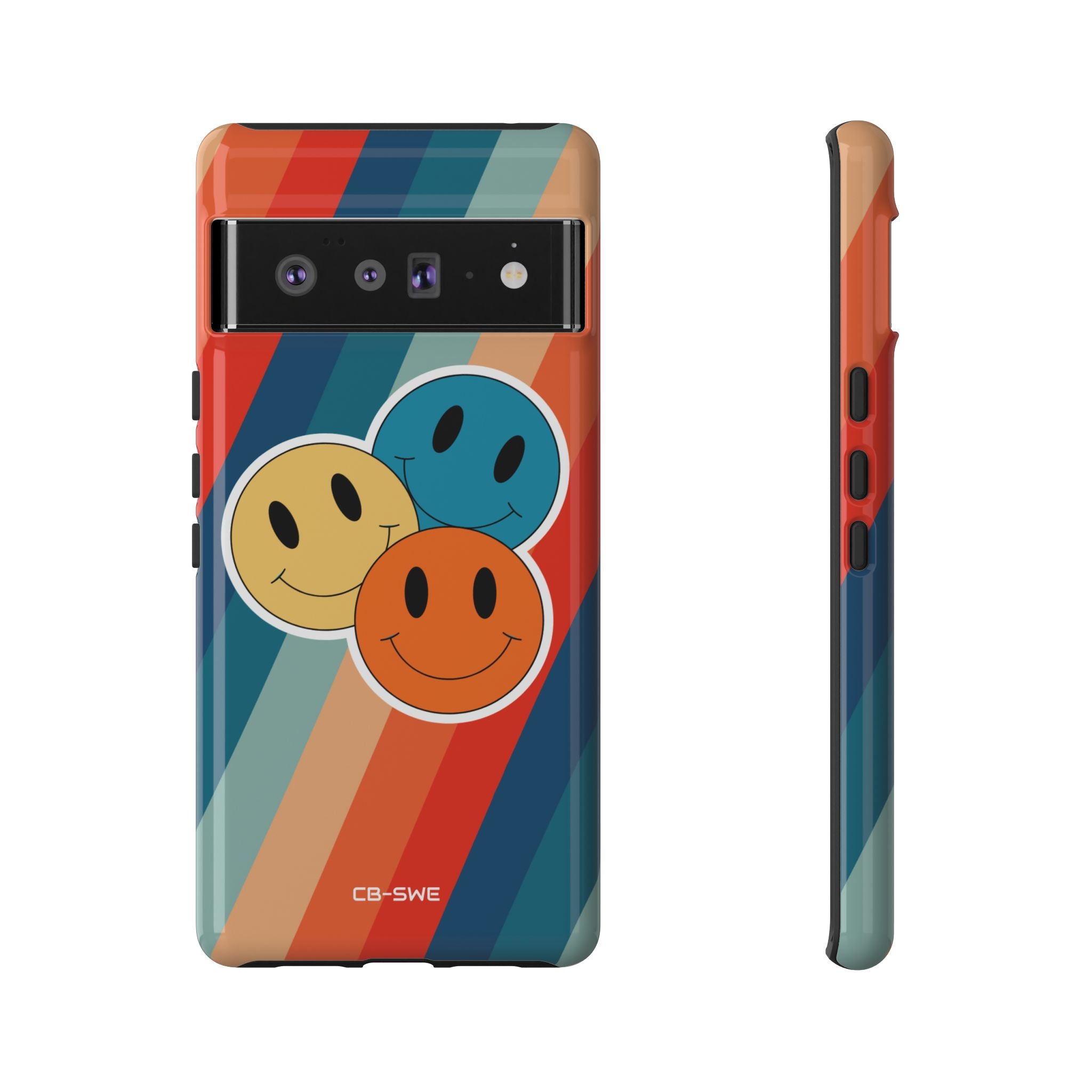Retro Smiley Harmony - Google Pixel Case