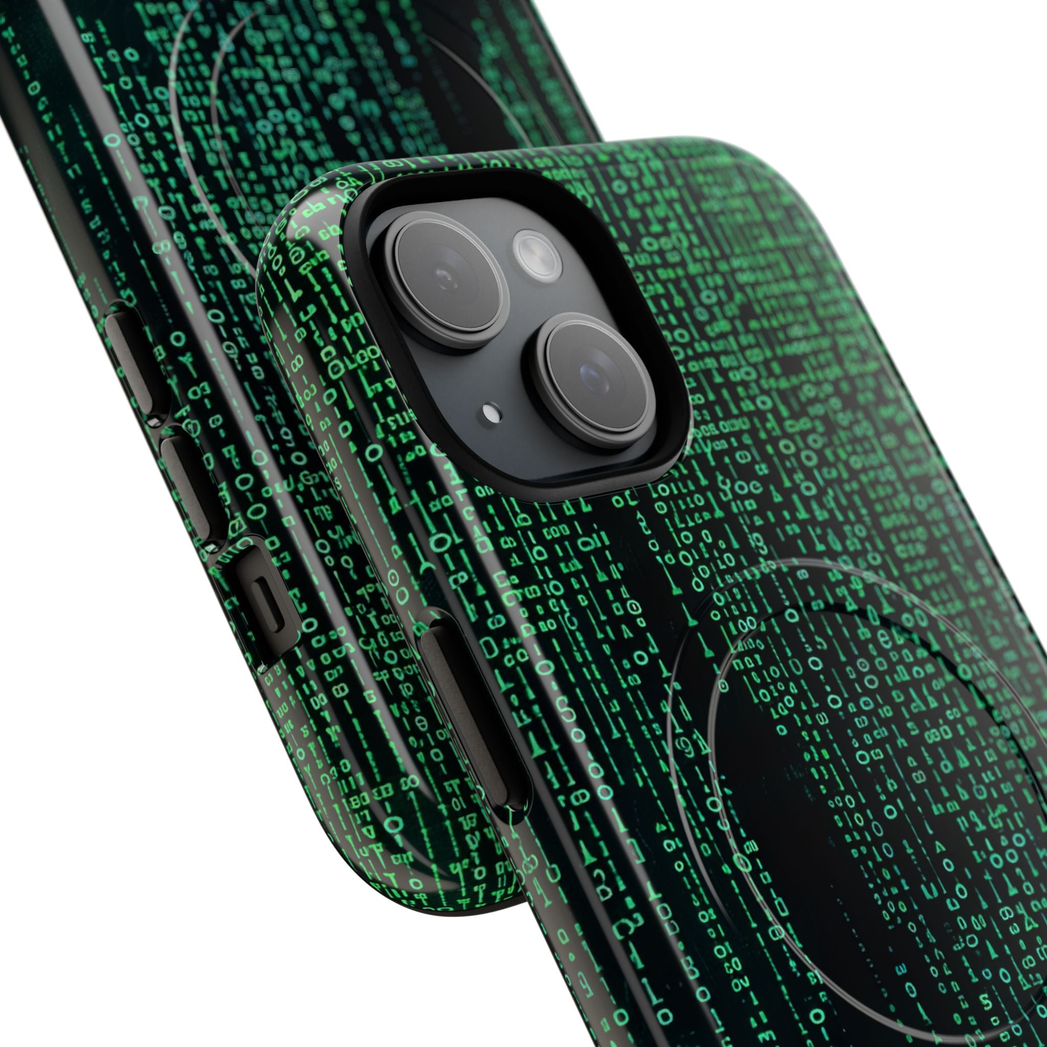 Neon Data Stream iPhone 15 - Tough+