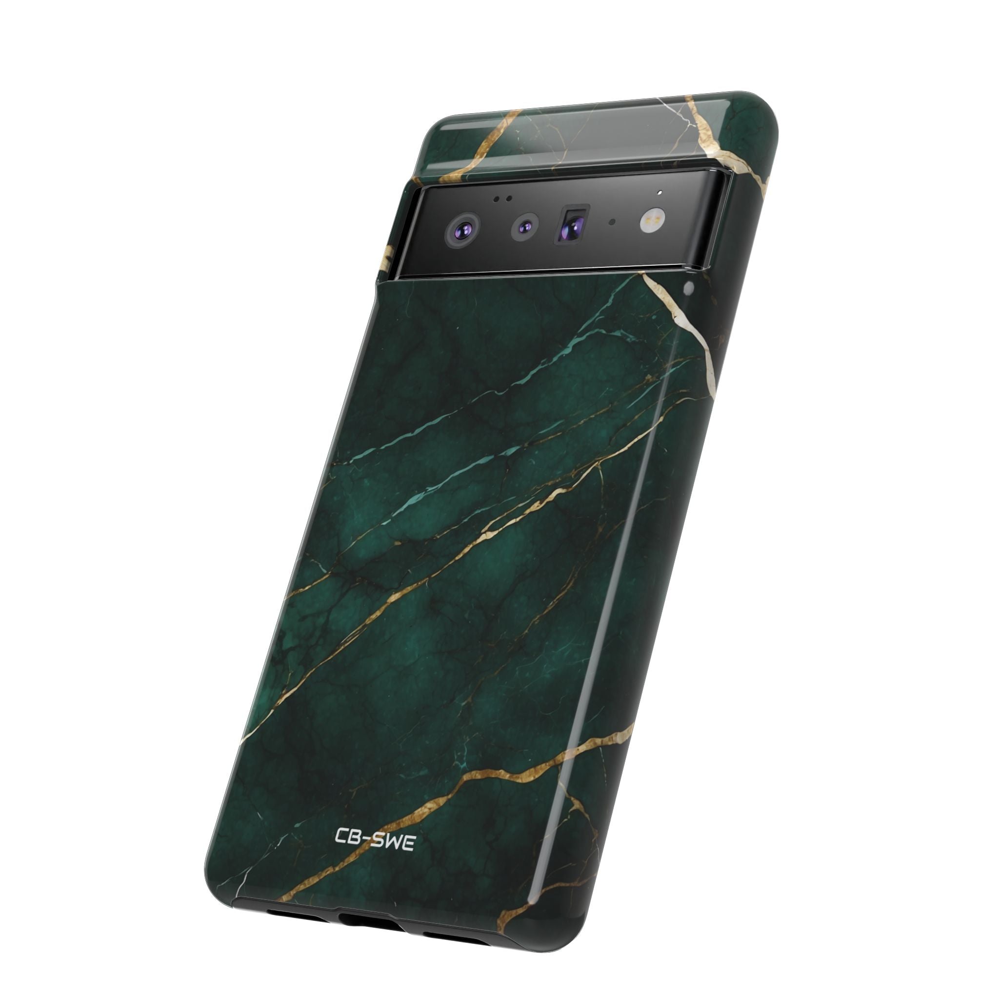 Emerald Veins Flow - Google Pixel Case