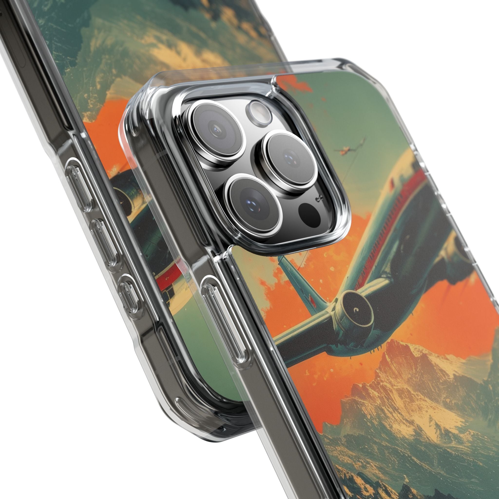 Soaring Mountain Flight iPhone 16 - Impact Clear+