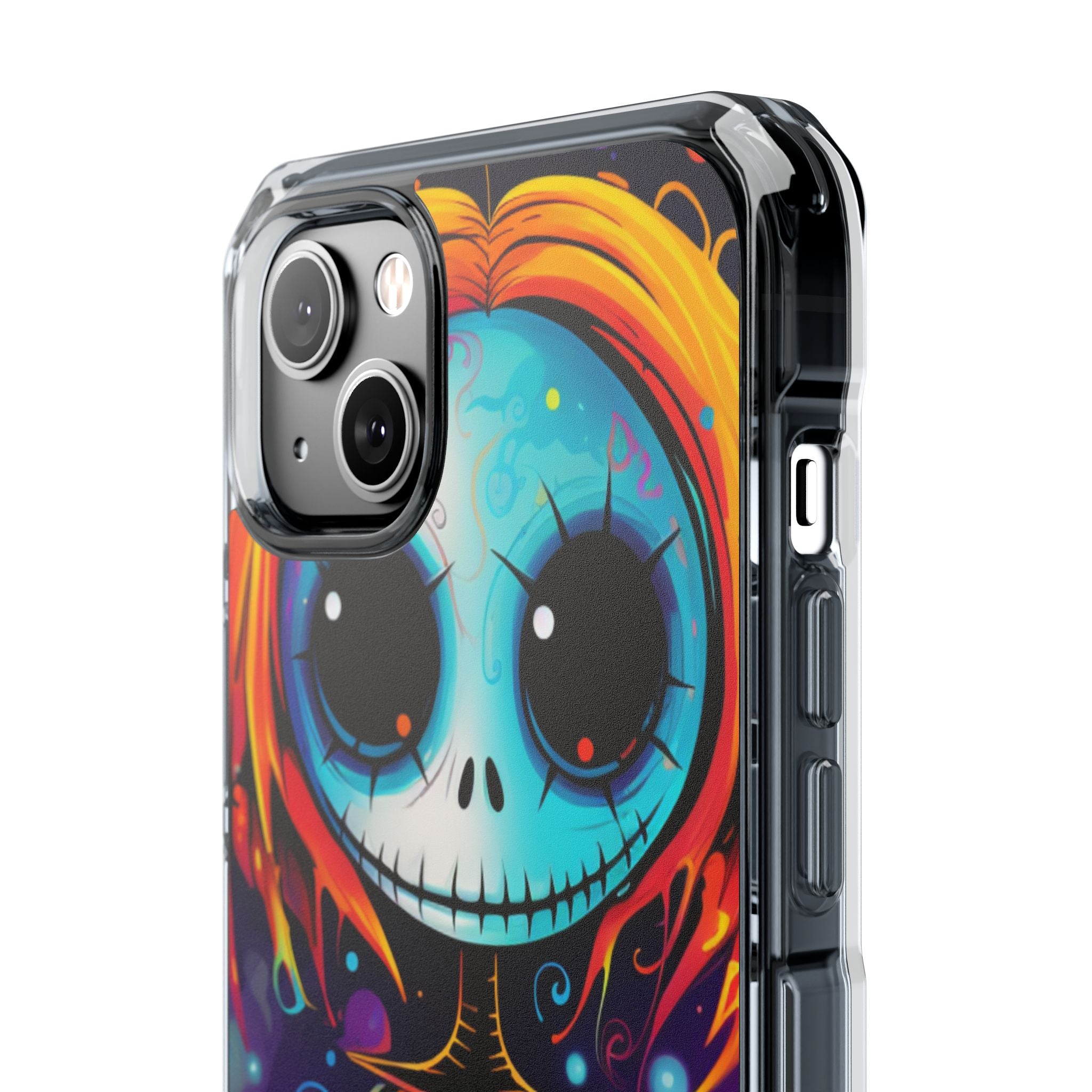 Skeletal Figure Laughs iPhone Case - Impact