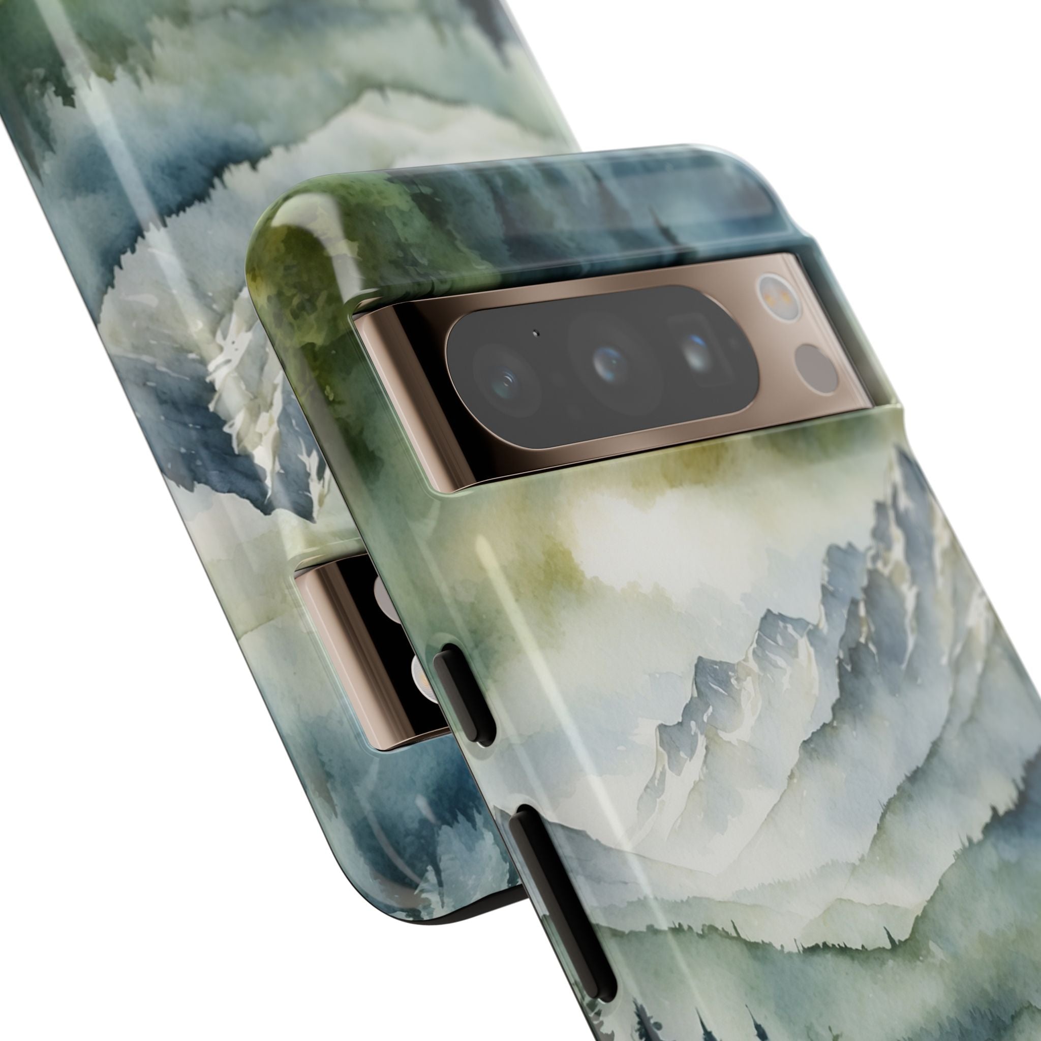 Misty Peaks Emerge - Google Pixel Case