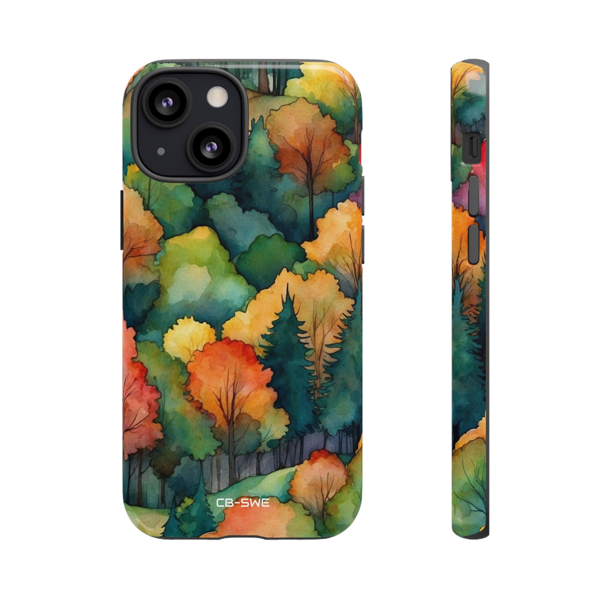 Autumn Leaves Dance - iPhone Case