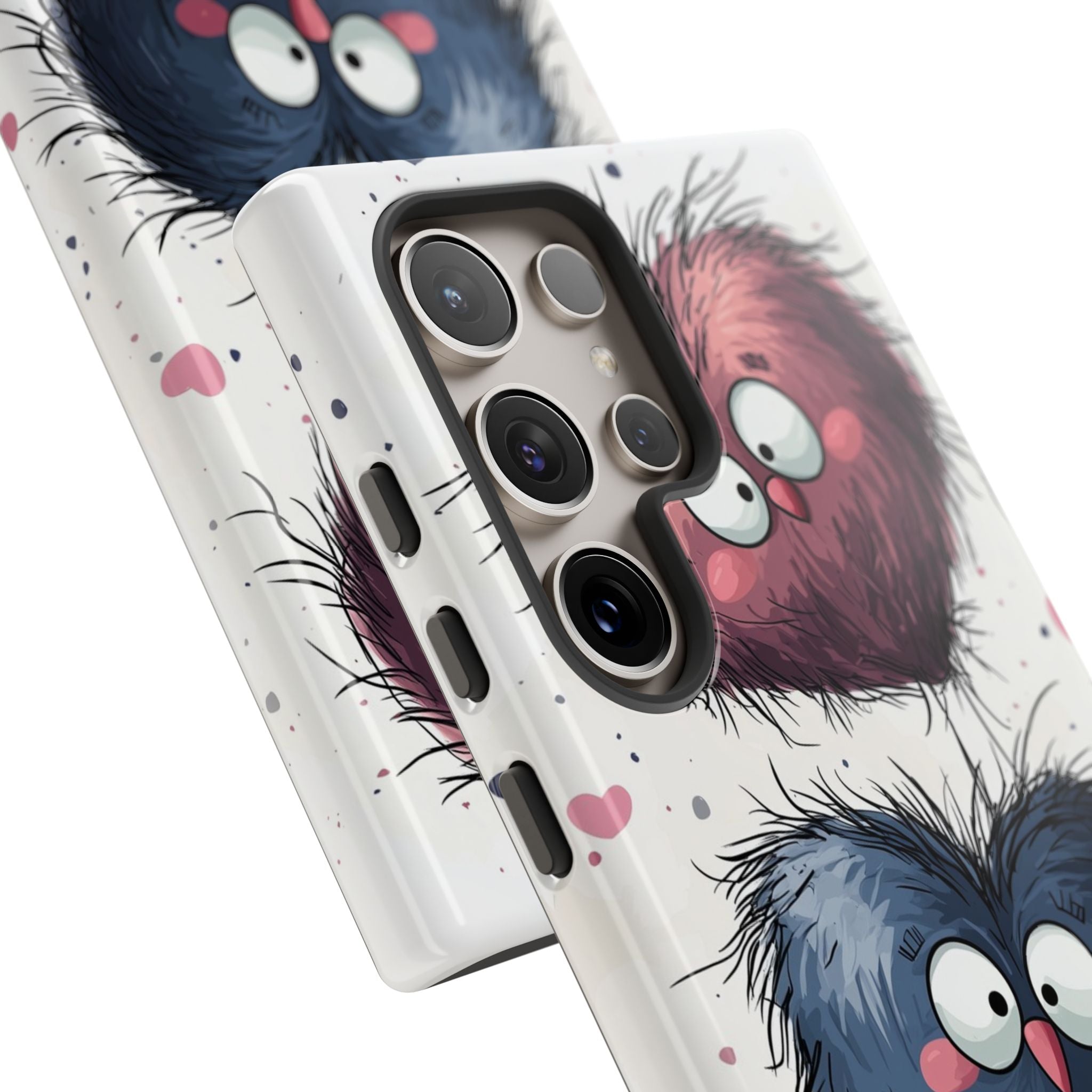 Fluffy Hearts Embrace - Samsung Case
