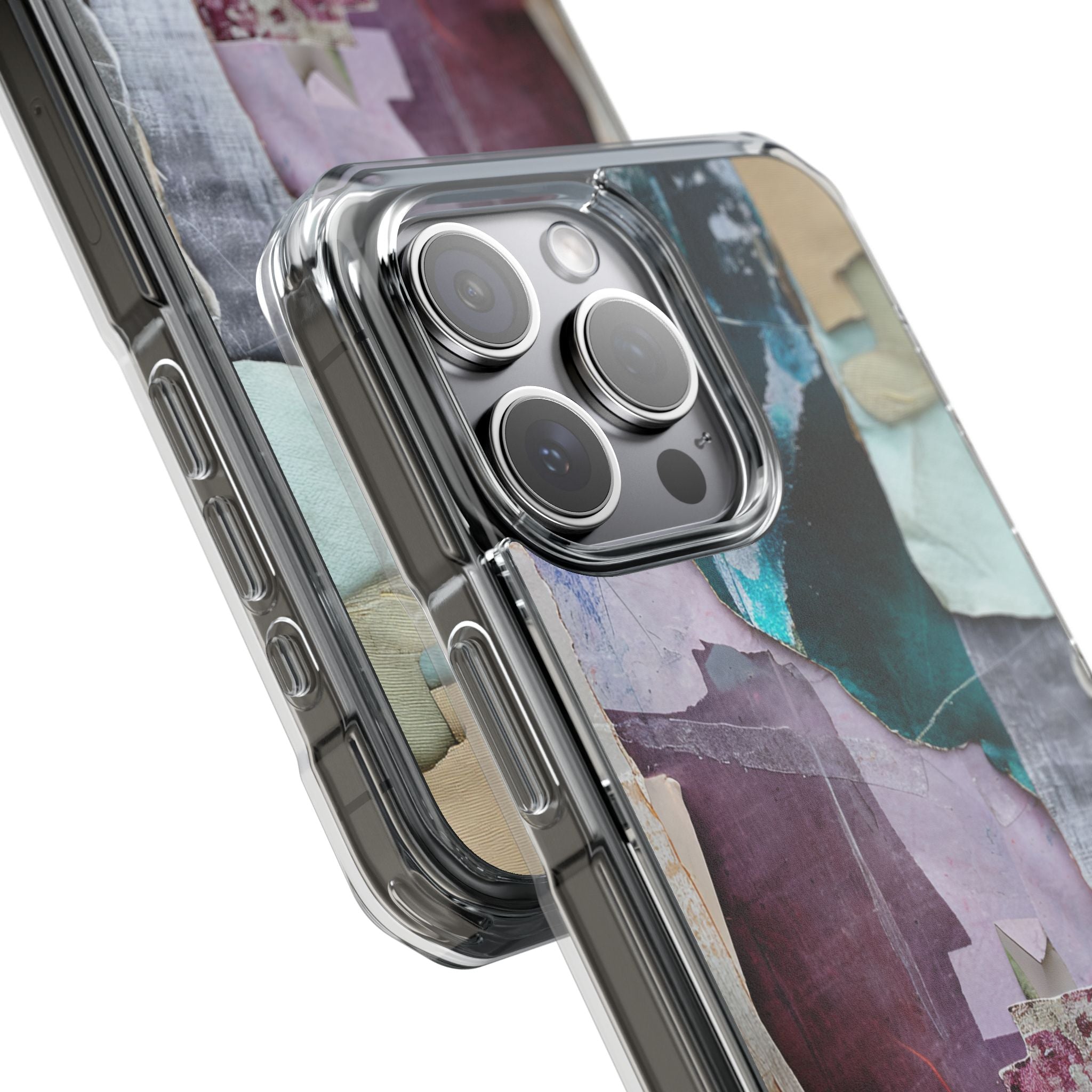 Layered Earth Bloom iPhone 15 - Impact Clear+