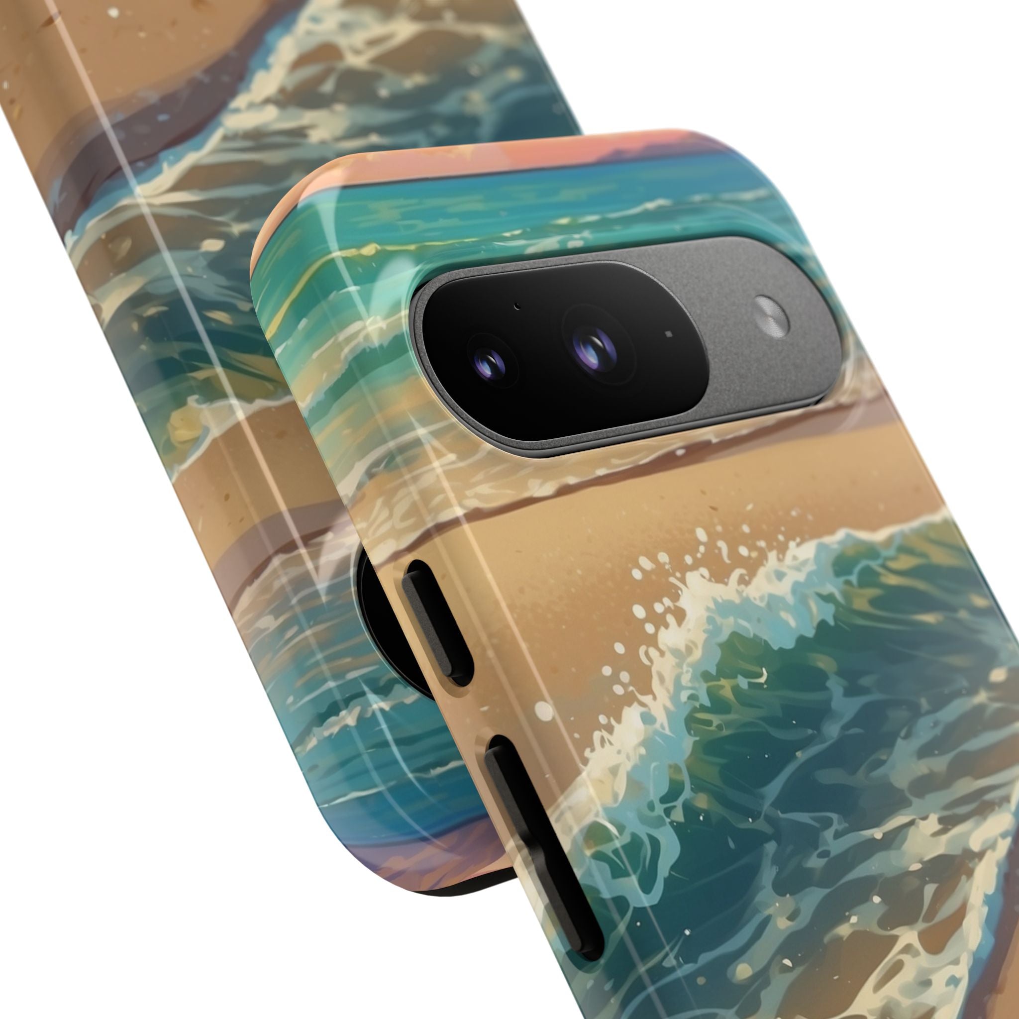 Seashells Kiss Shore - Google Pixel Case