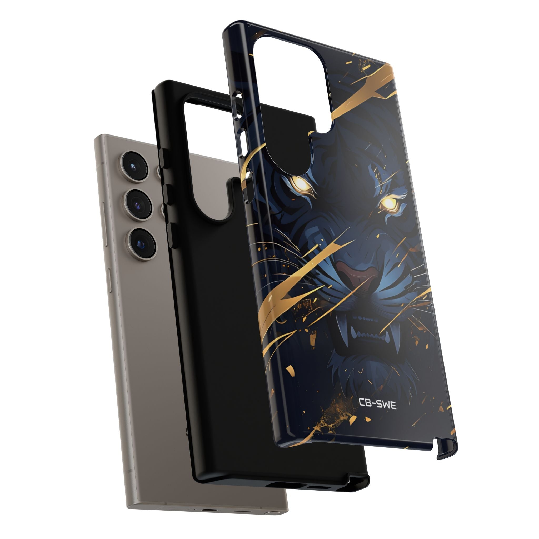 Tiger's Glowing Gaze - Samsung Case