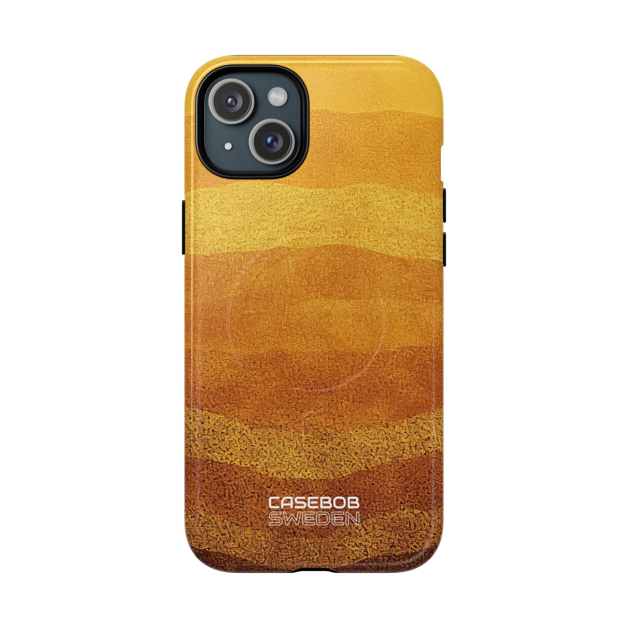 Golden Horizon Layers iPhone 15 - Tough+