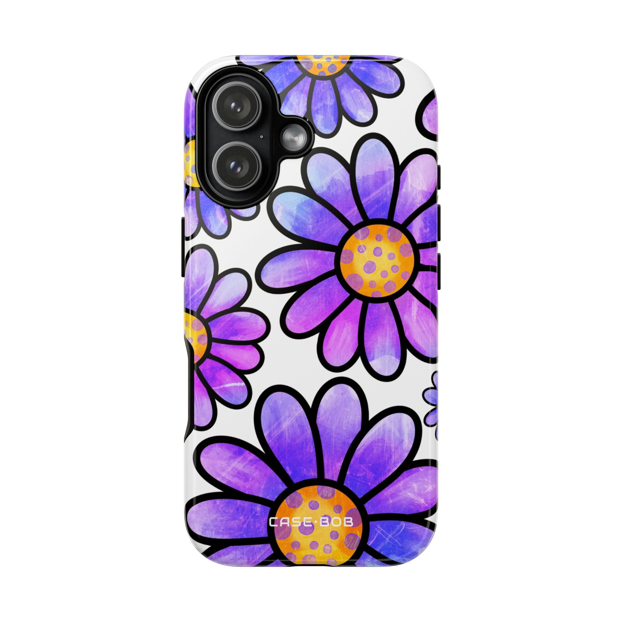 Polka Dot Blooms iPhone 17 Case - Tough