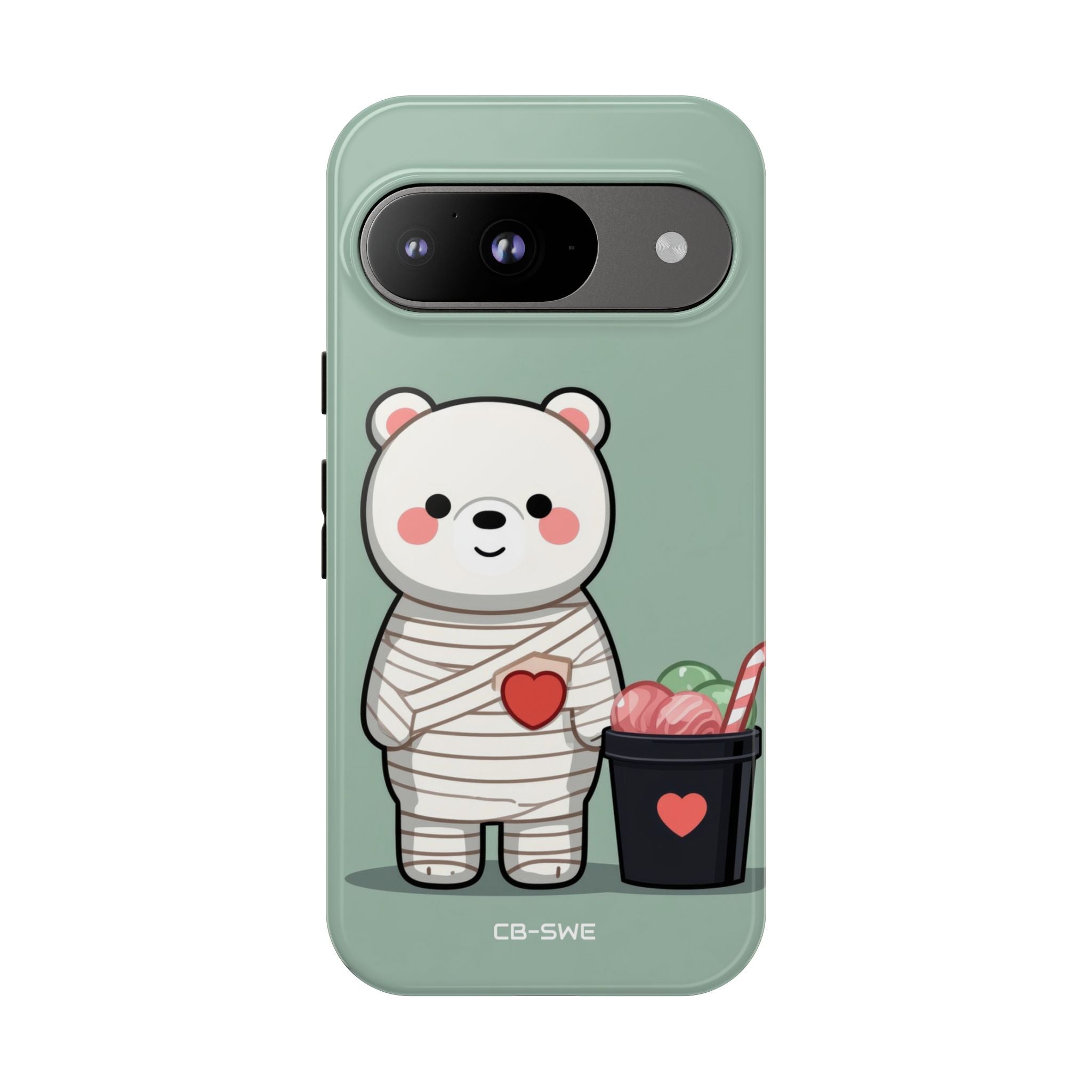 Mummy Bear Smiles Bright - Google Pixel Case