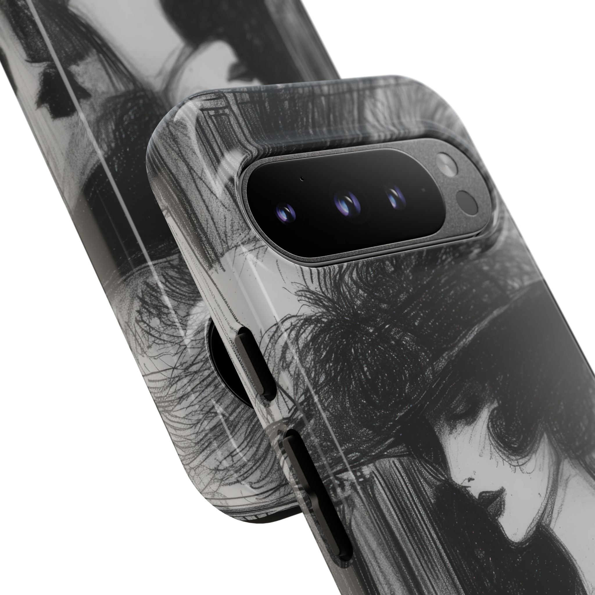 Vintage Feather Elegance Google Pixel 9 - Tough
