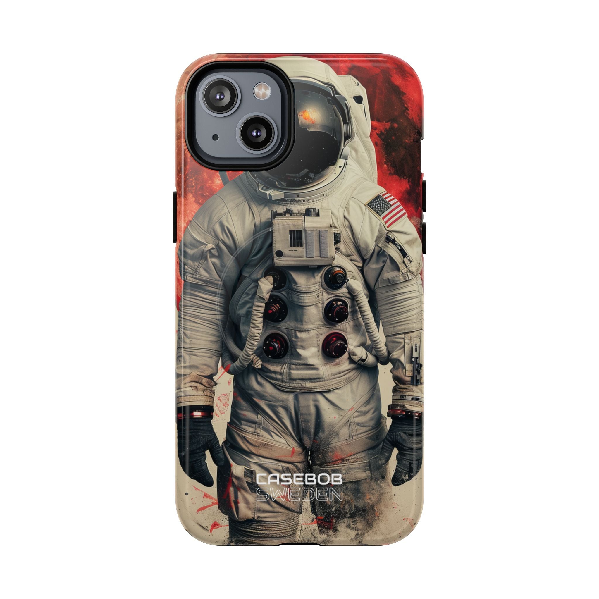 Crimson Spacewalk Dream iPhone 14 - Tough+