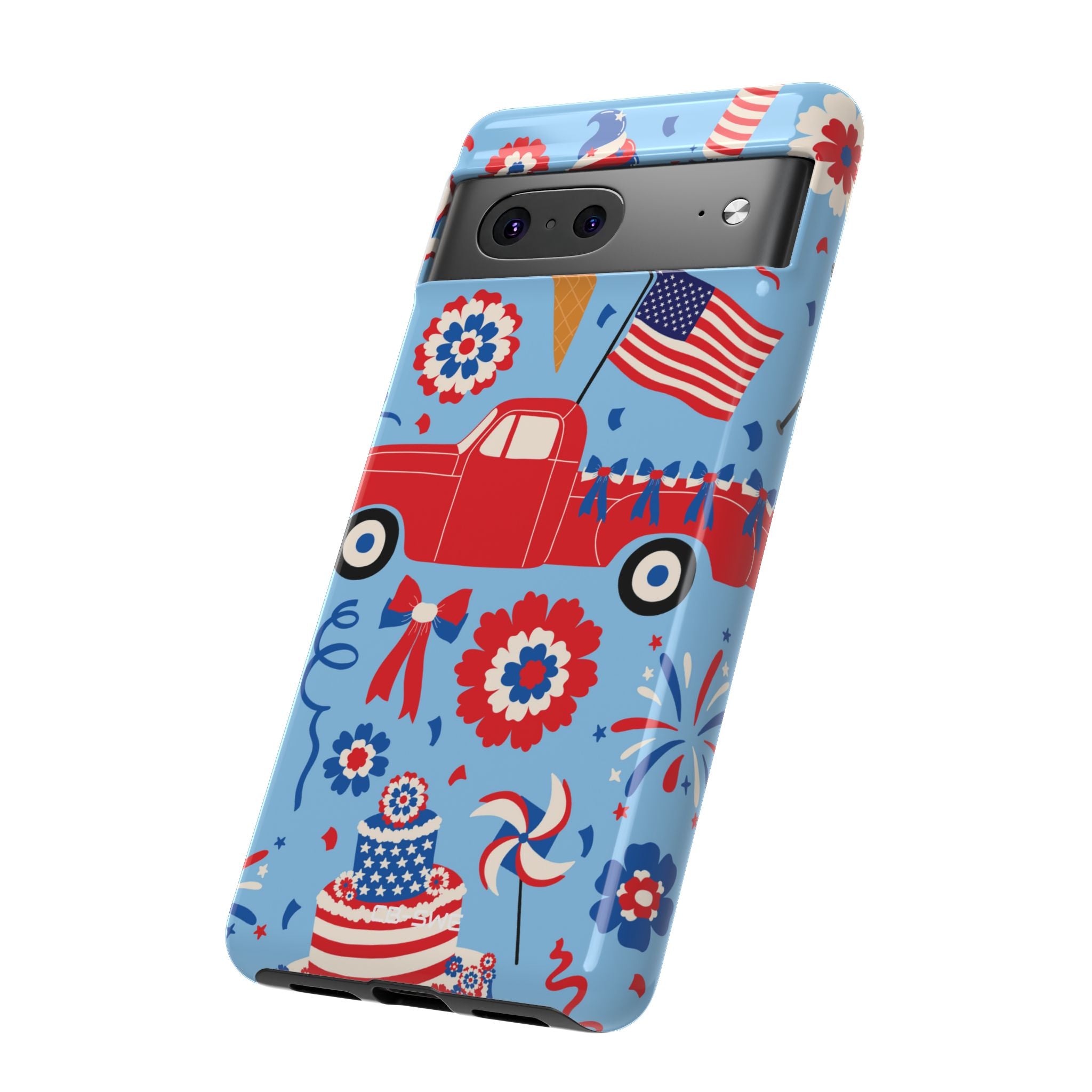 Festive Truck Parade - Google Pixel Case