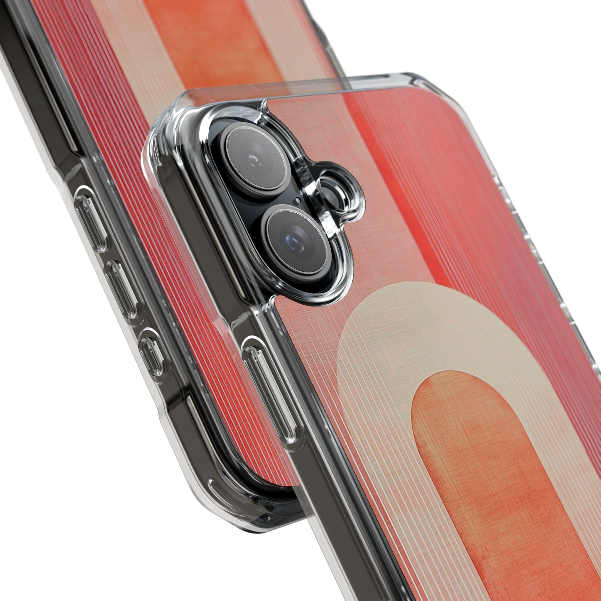 Crimson Arches iPhone 16 Plus Case - Impact