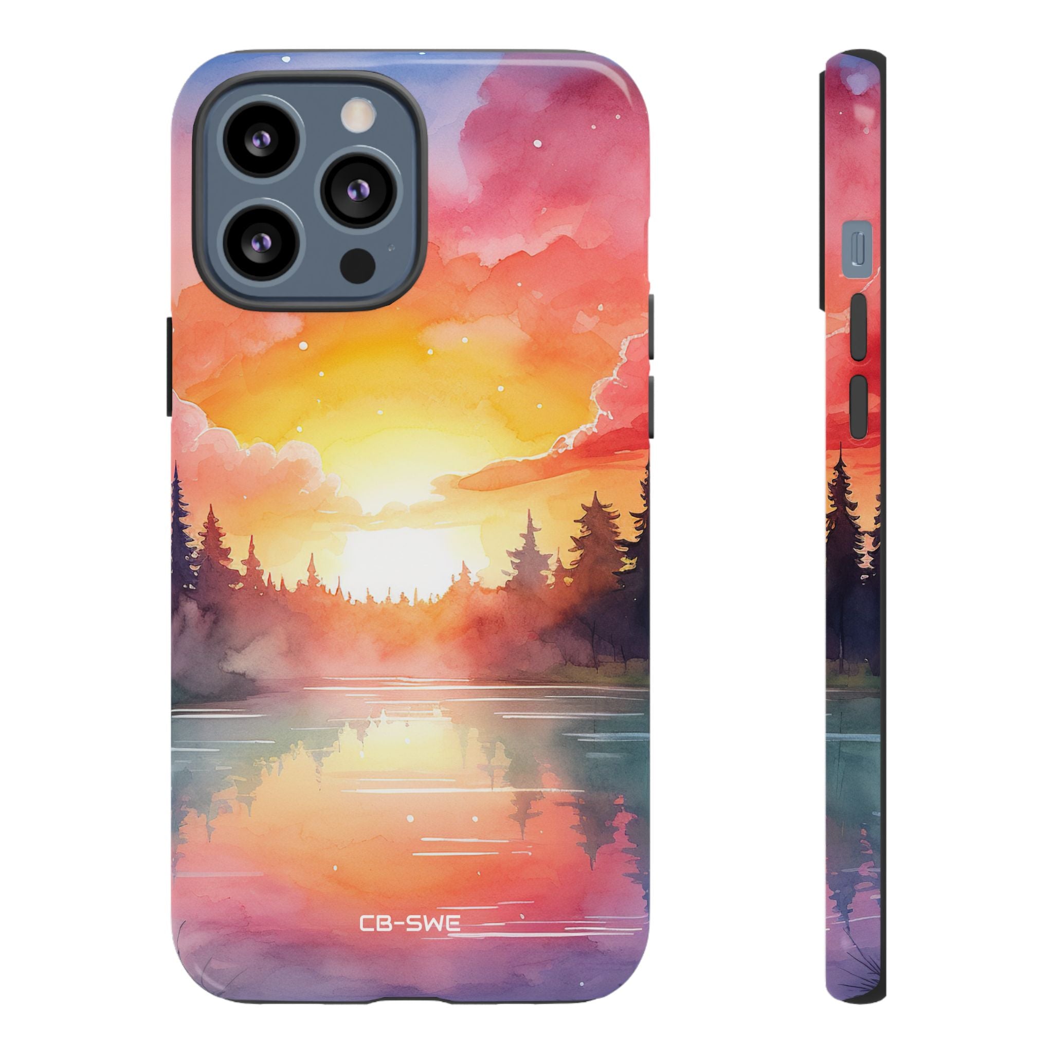 Sunset Reflections Glow - iPhone Case
