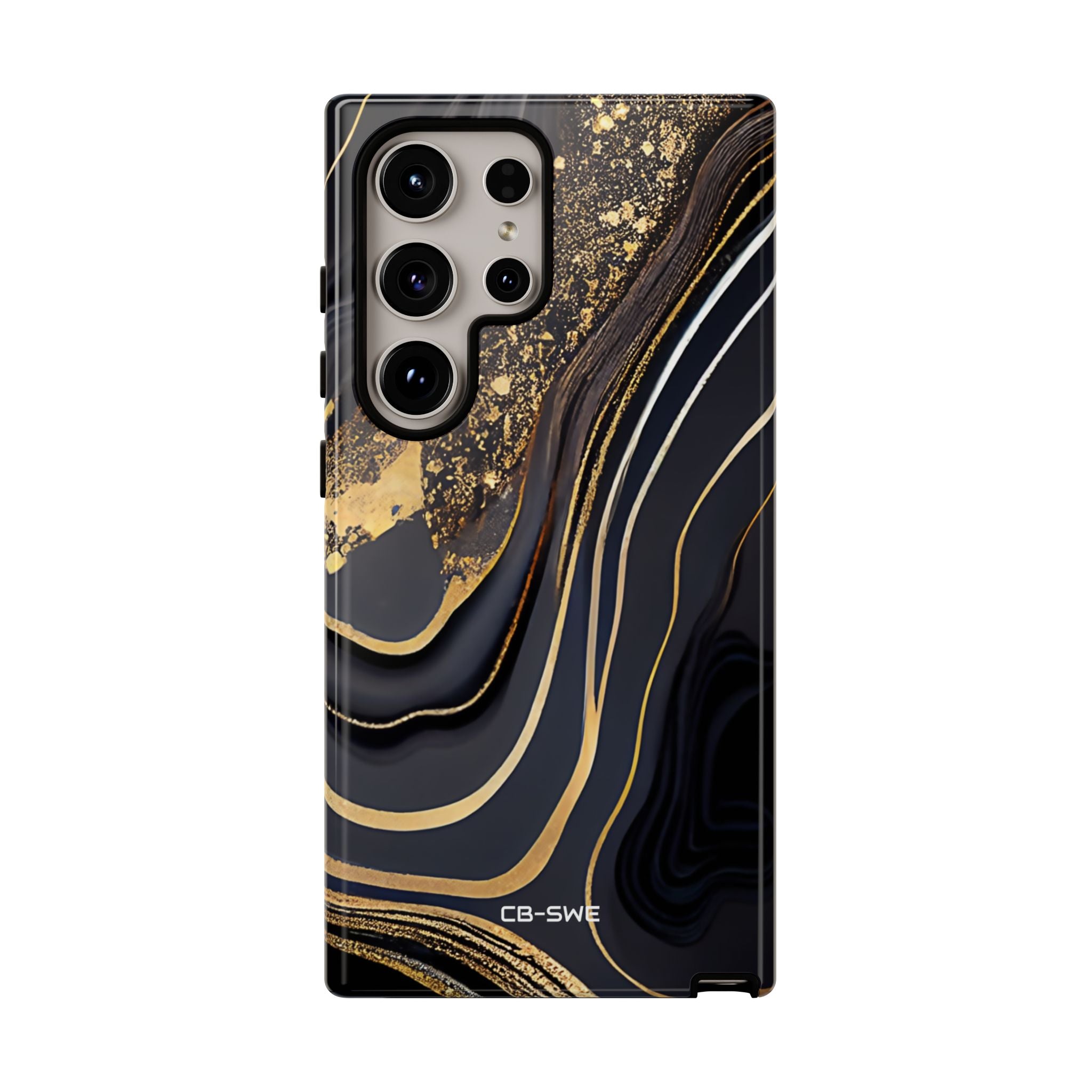 Elegant Gold Streams - Samsung Case