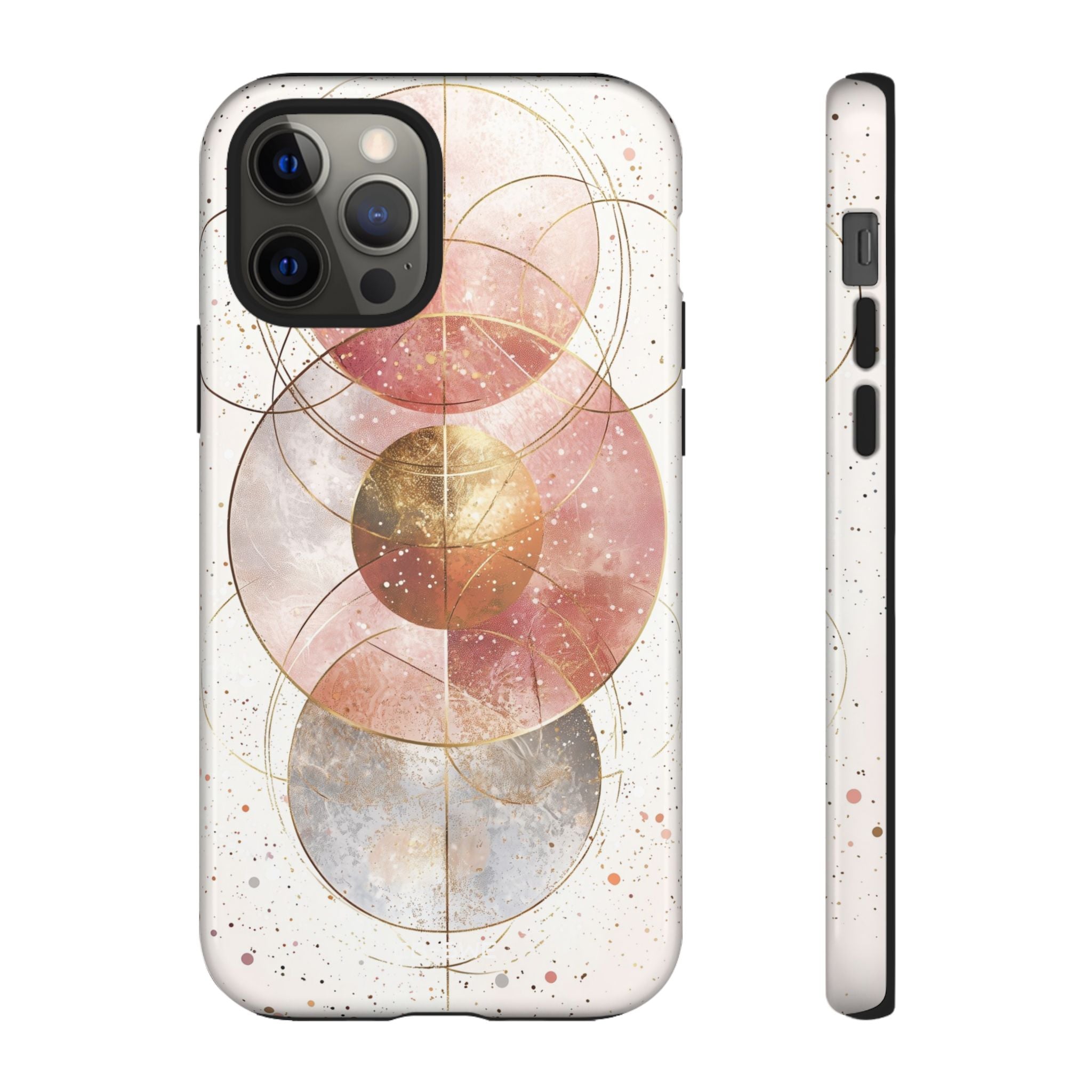 Circle Envelops Light - iPhone Case