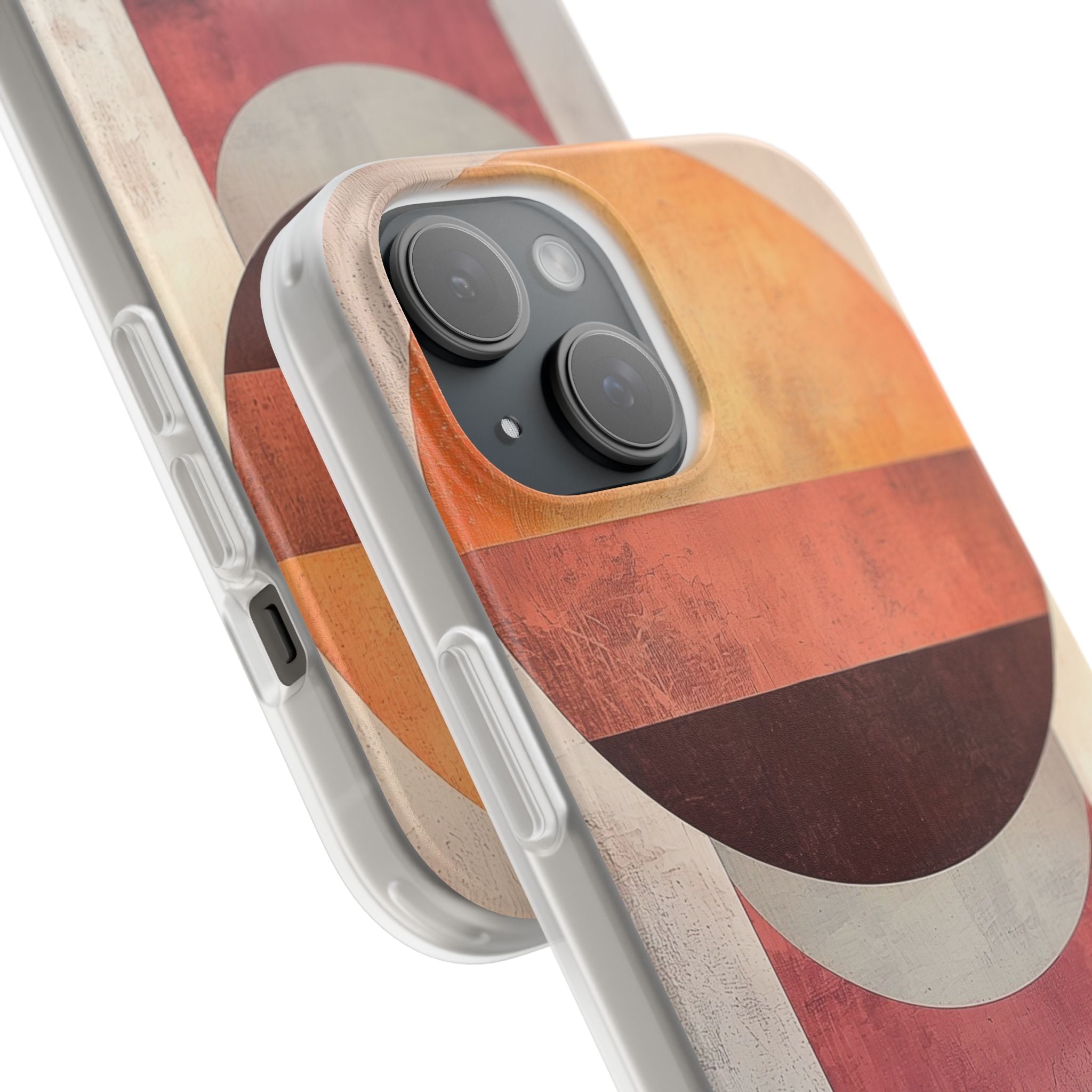 Sunset Orb iPhone 15 Case - Soft