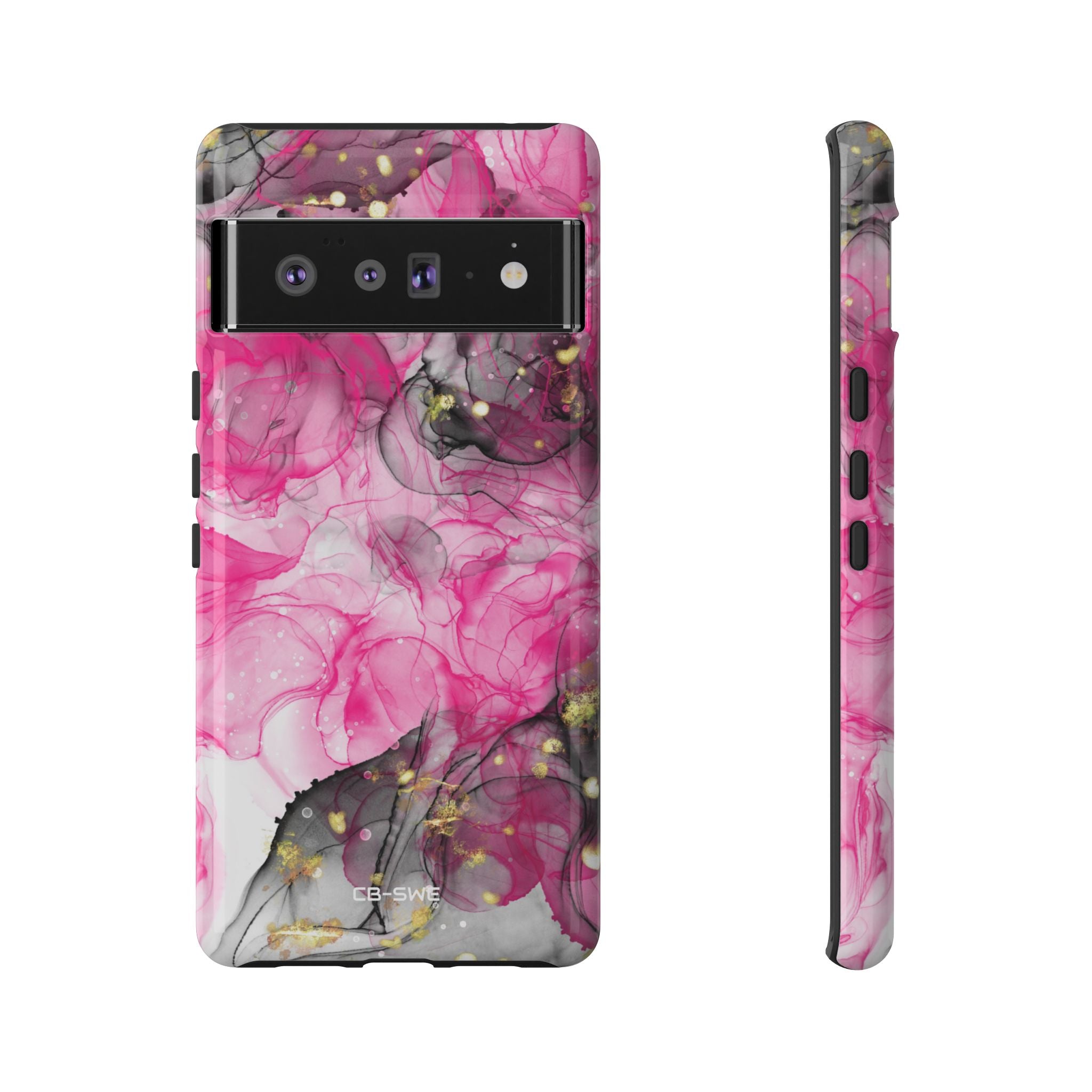 Vibrant Pink Swirls - Google Pixel Case