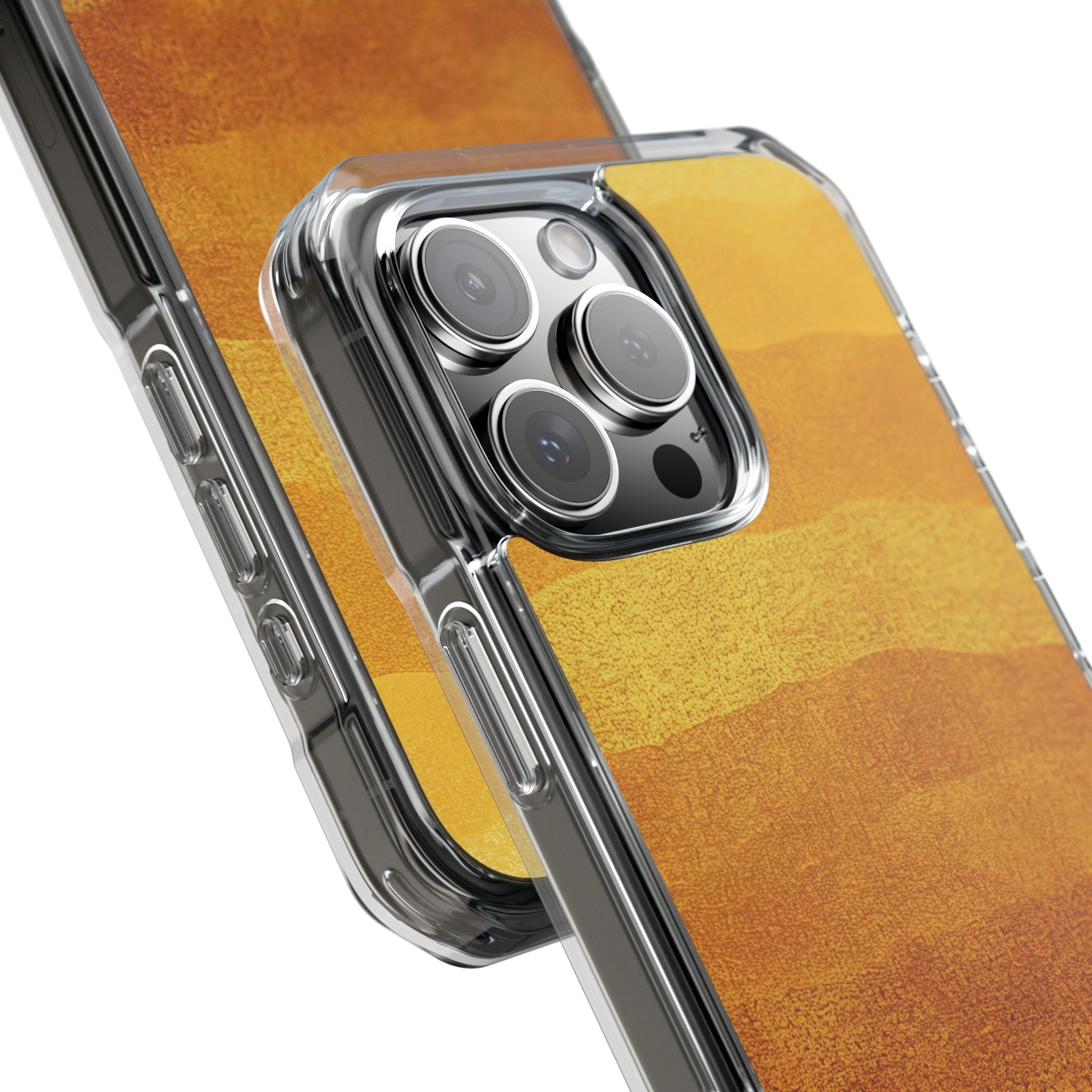 Golden Horizon Layers iPhone 16 - Impact Clear+