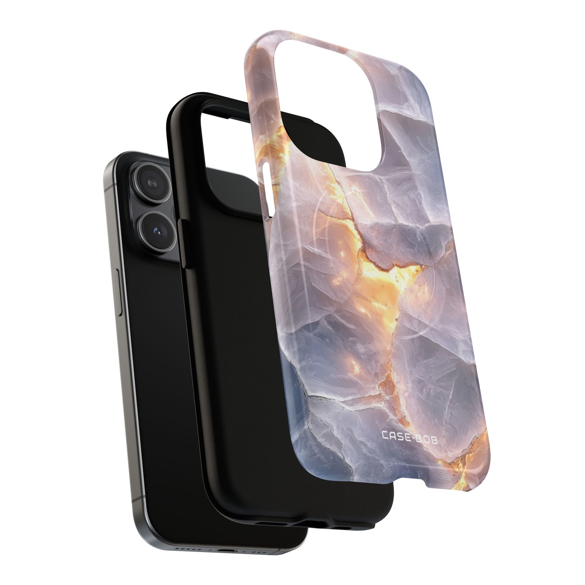 Crystal Veins iPhone 15 Pro Case - Tough+