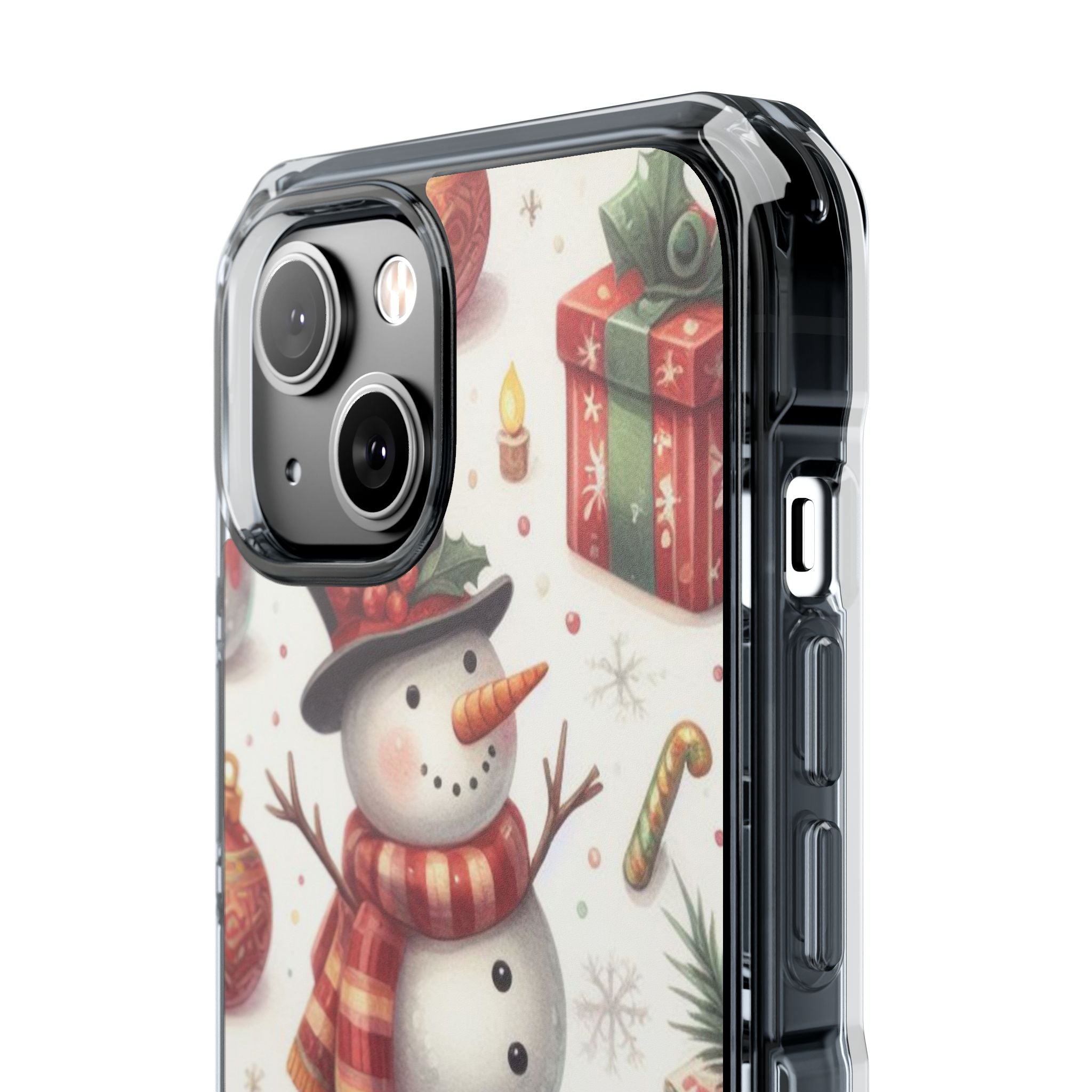 Snowman Welcomes Joy iPhone Case - Impact