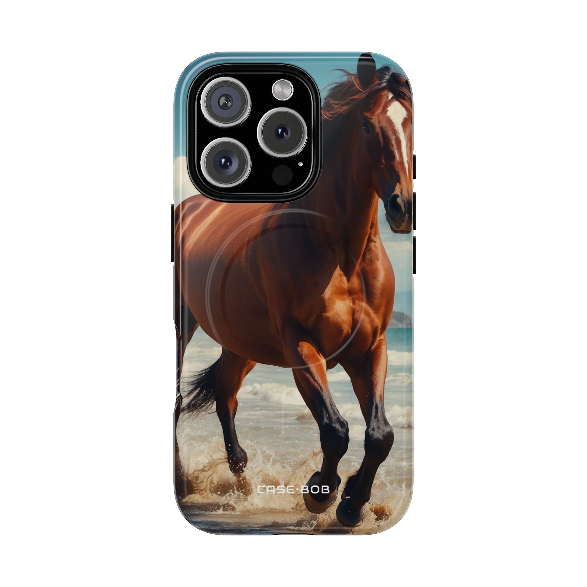 Blazing Horse iPhone 16 Pro Case - Tough+
