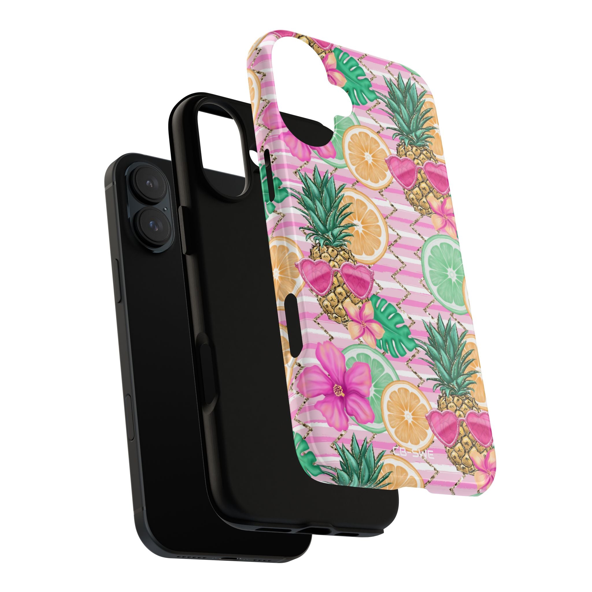 Tropical Fruits Dance - iPhone Case