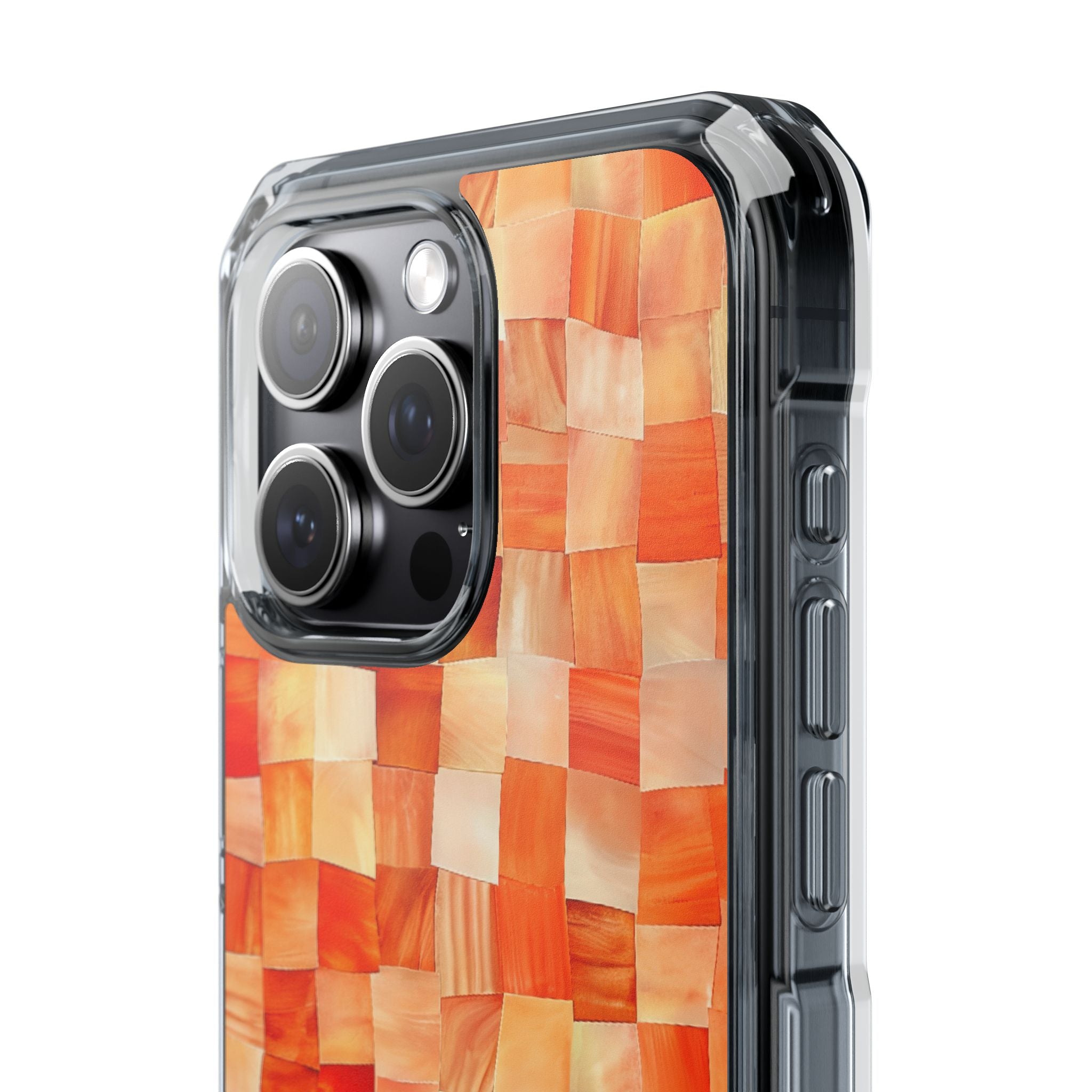 Vibrant Mosaic Tapestry iPhone 15 - Impact Clear+