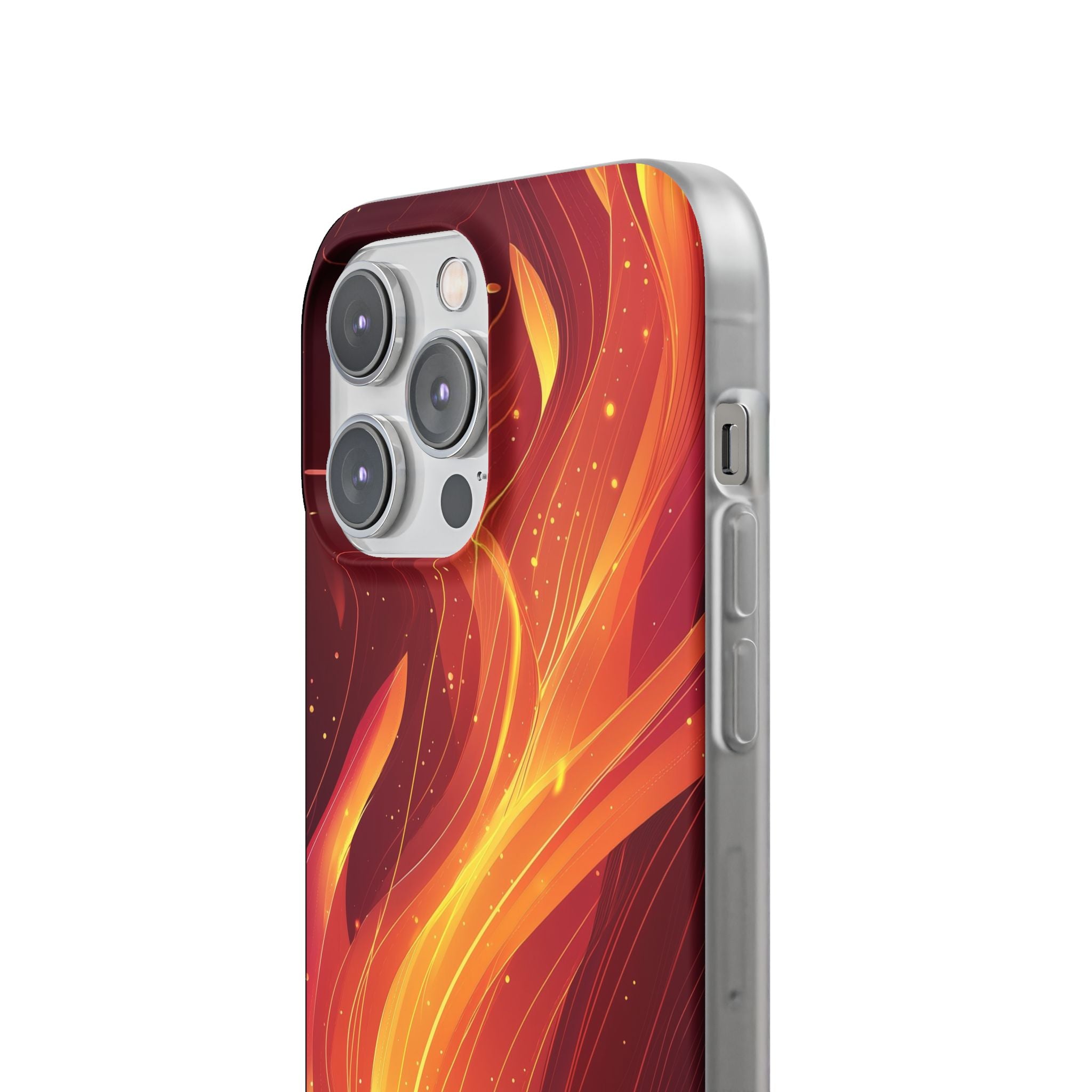 Flaming Flow iPhone 14 Pro Max Case - Soft