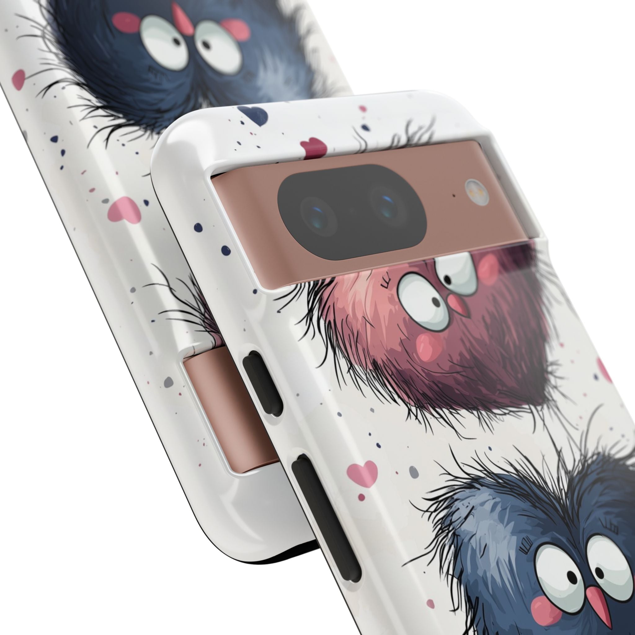 Fluffy Hearts Embrace - Google Pixel Case