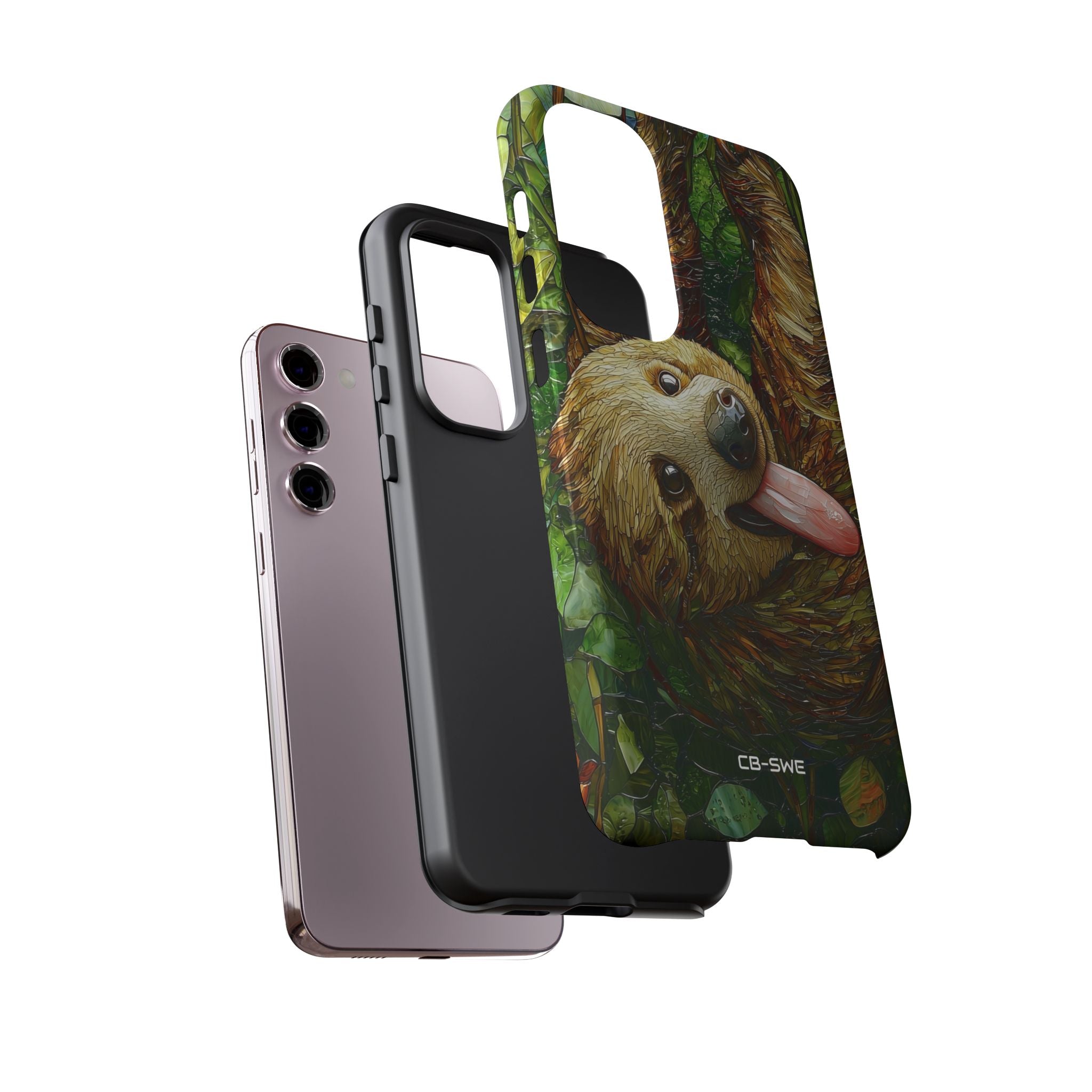 Sloth Hangs Playfully - Samsung Case