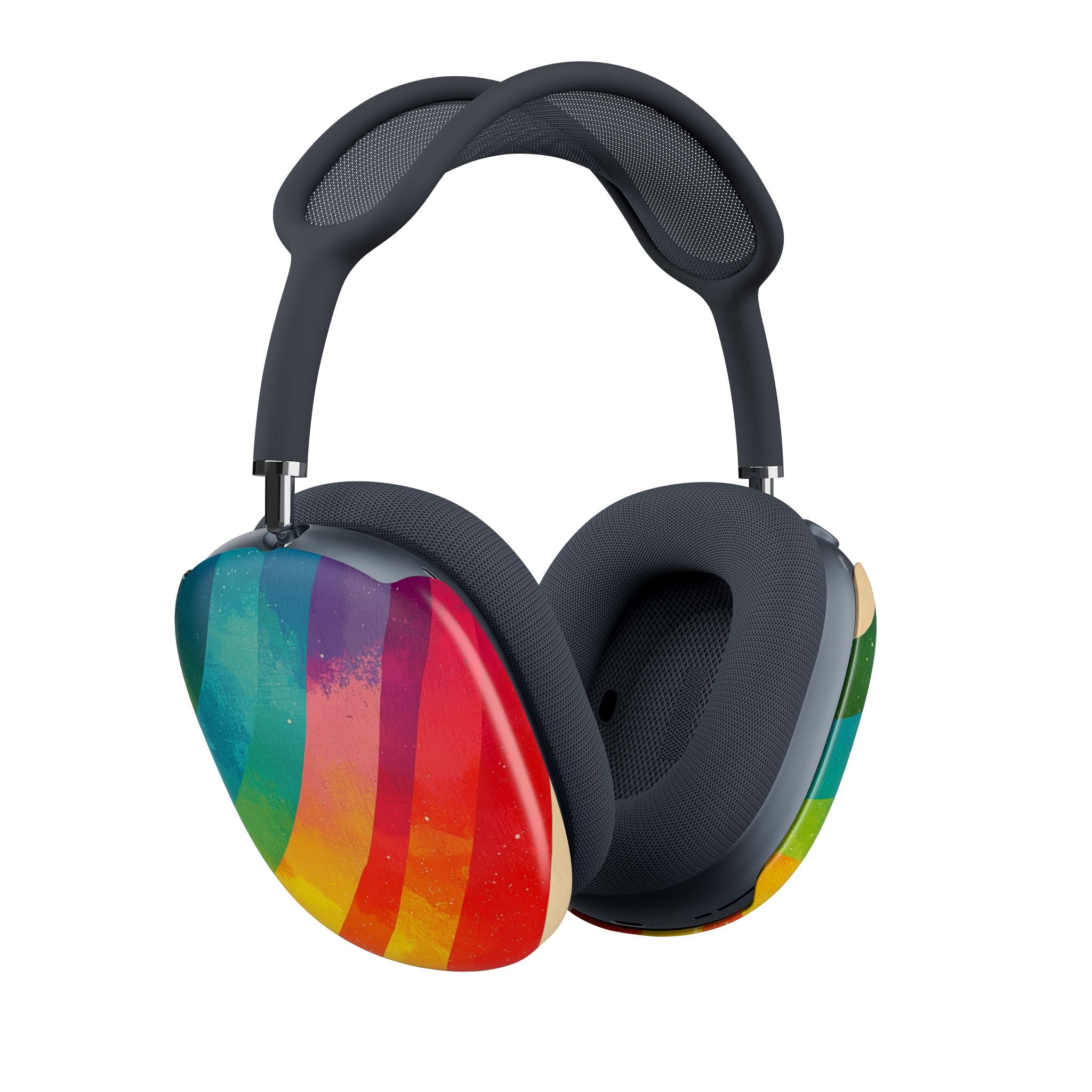 Curved Rainbow Breeze - AirPod Max Case
