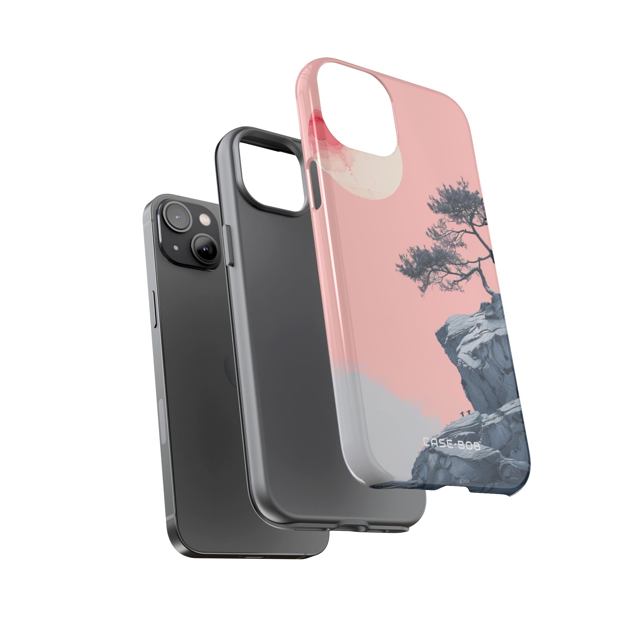 Crimson Moon Tree iPhone 14 Plus Case - Tough