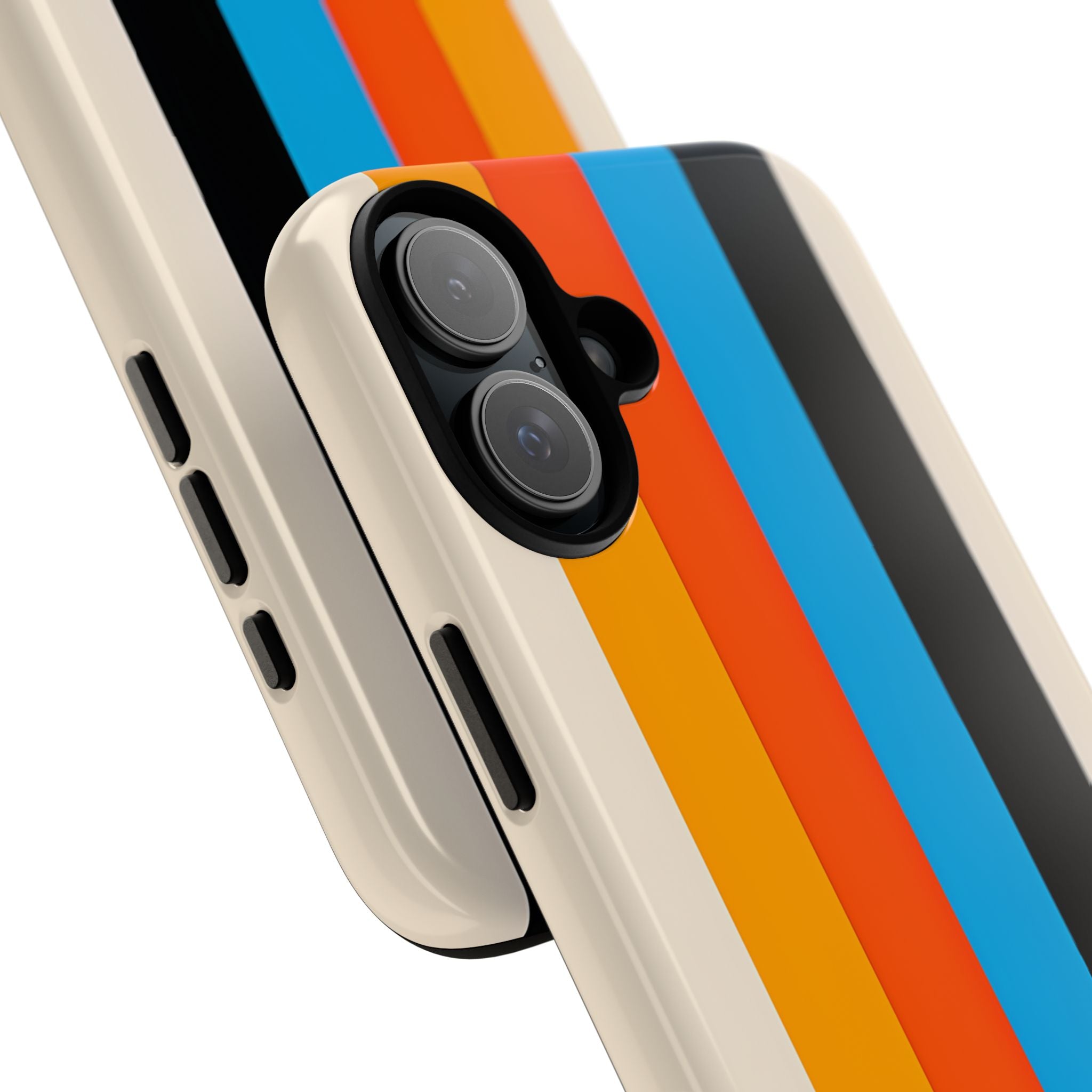 Vertical Spectrum iPhone 16 Plus Case - Tough