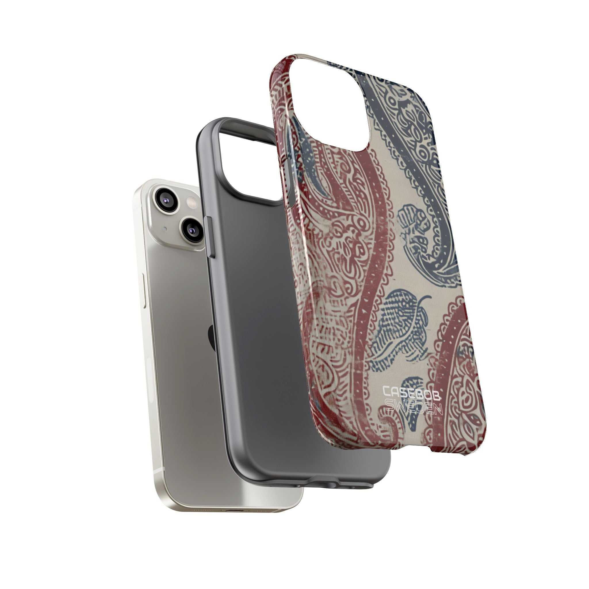 Ornate Paisley Swirl iPhone 14 - Tough