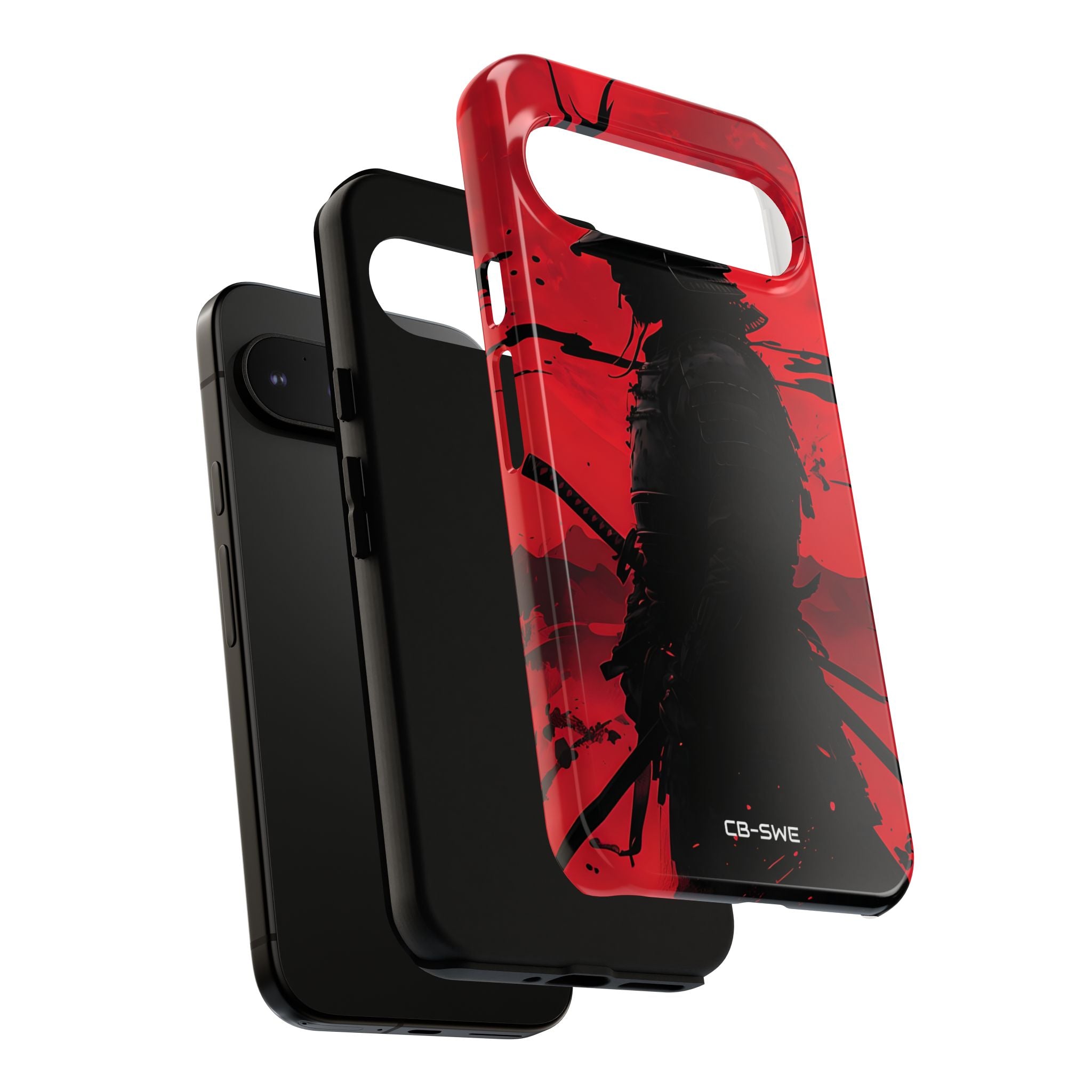 Red Samurai Shadow - Google Pixel Case