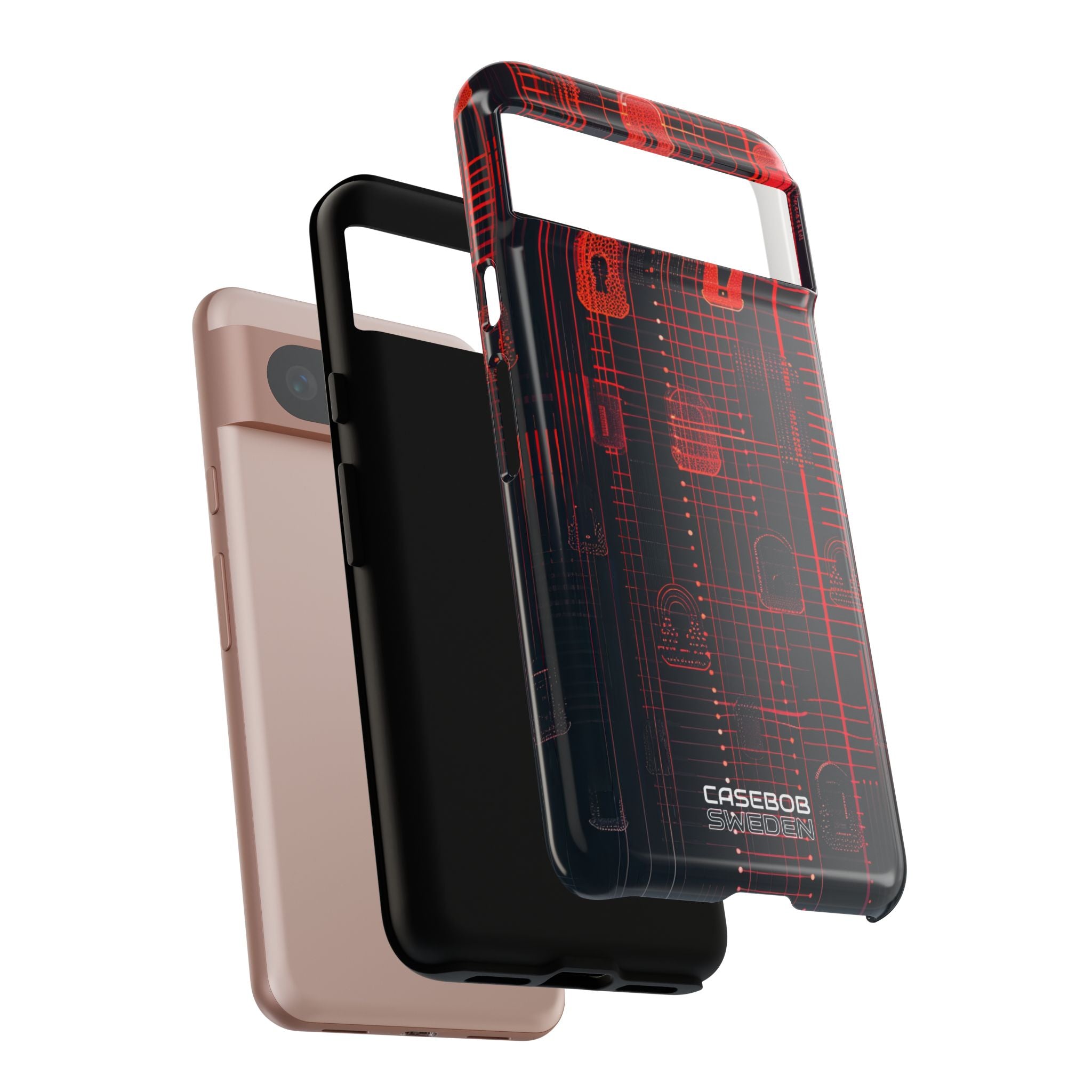 Cyber Locks Grid Google Pixel 8 - Tough