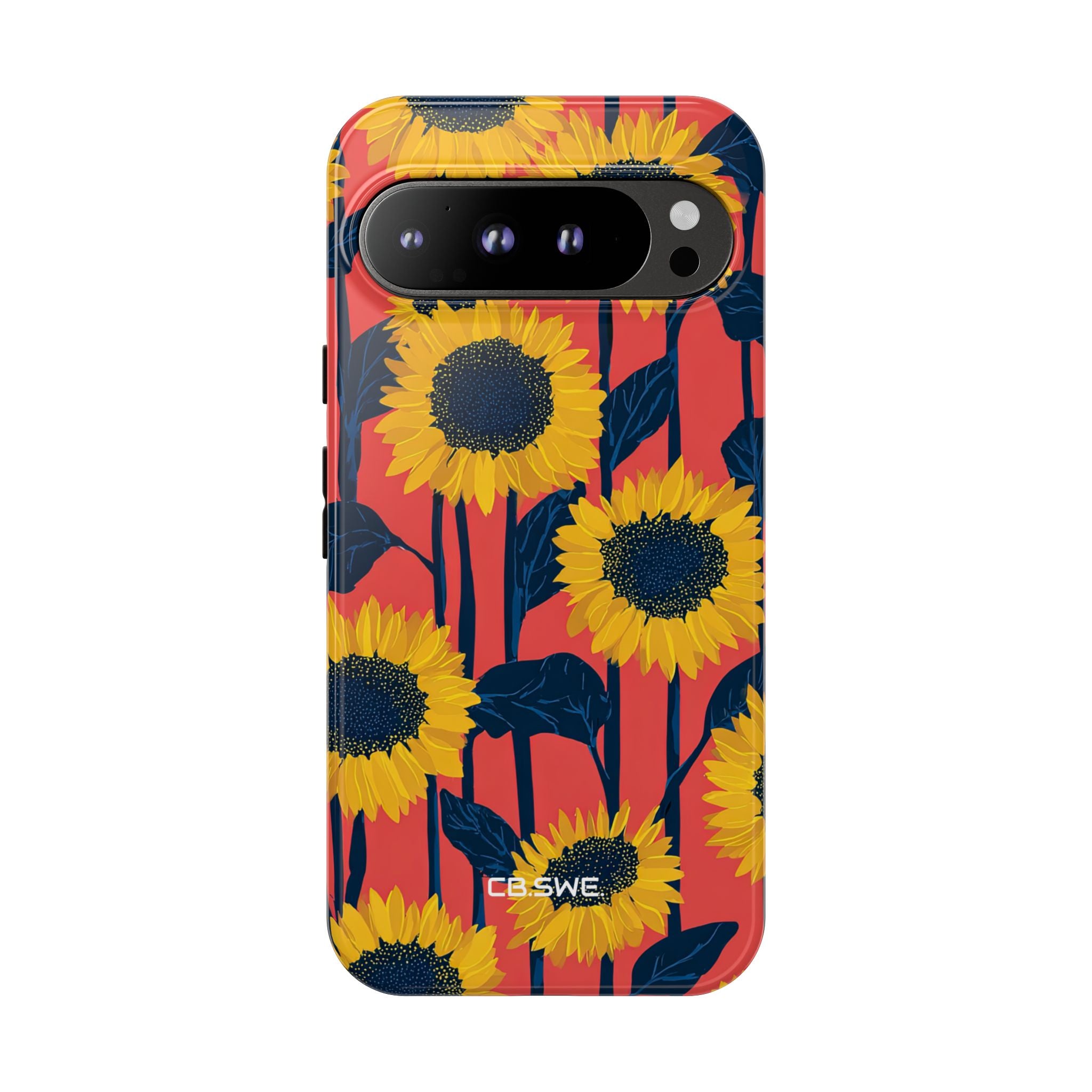 Sunflower Joy Coral Google Pixel 9 - Tough