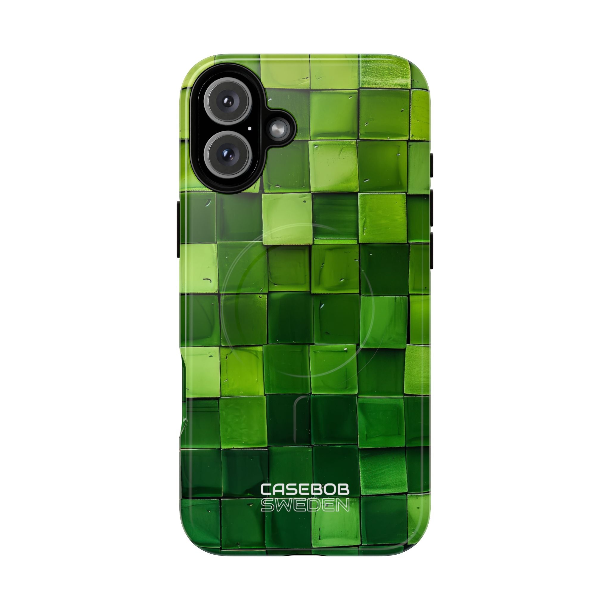 Green Tile Harmony iPhone 16 - Tough+