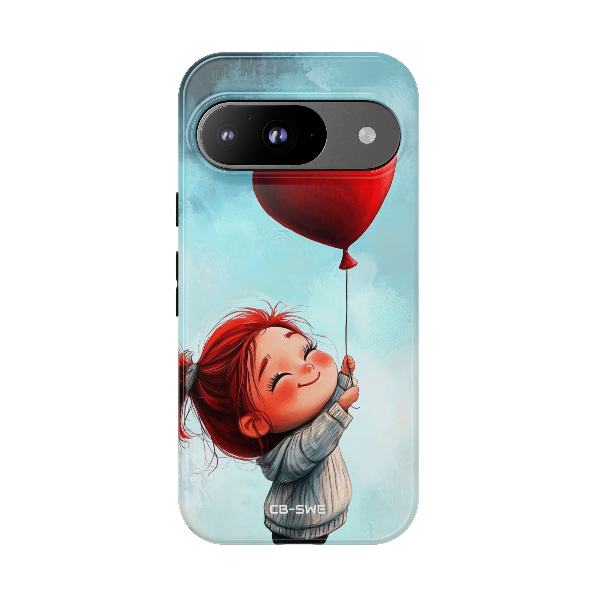 Joyful Girl Flies - Google Pixel Case