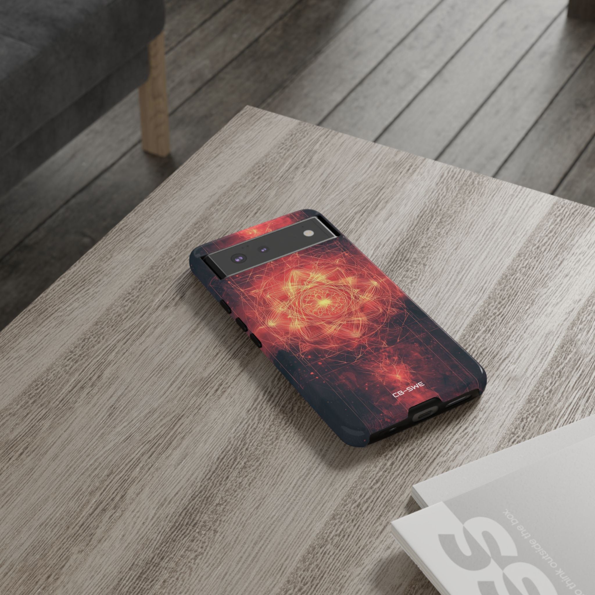 Flames Embrace Sky - Google Pixel Case