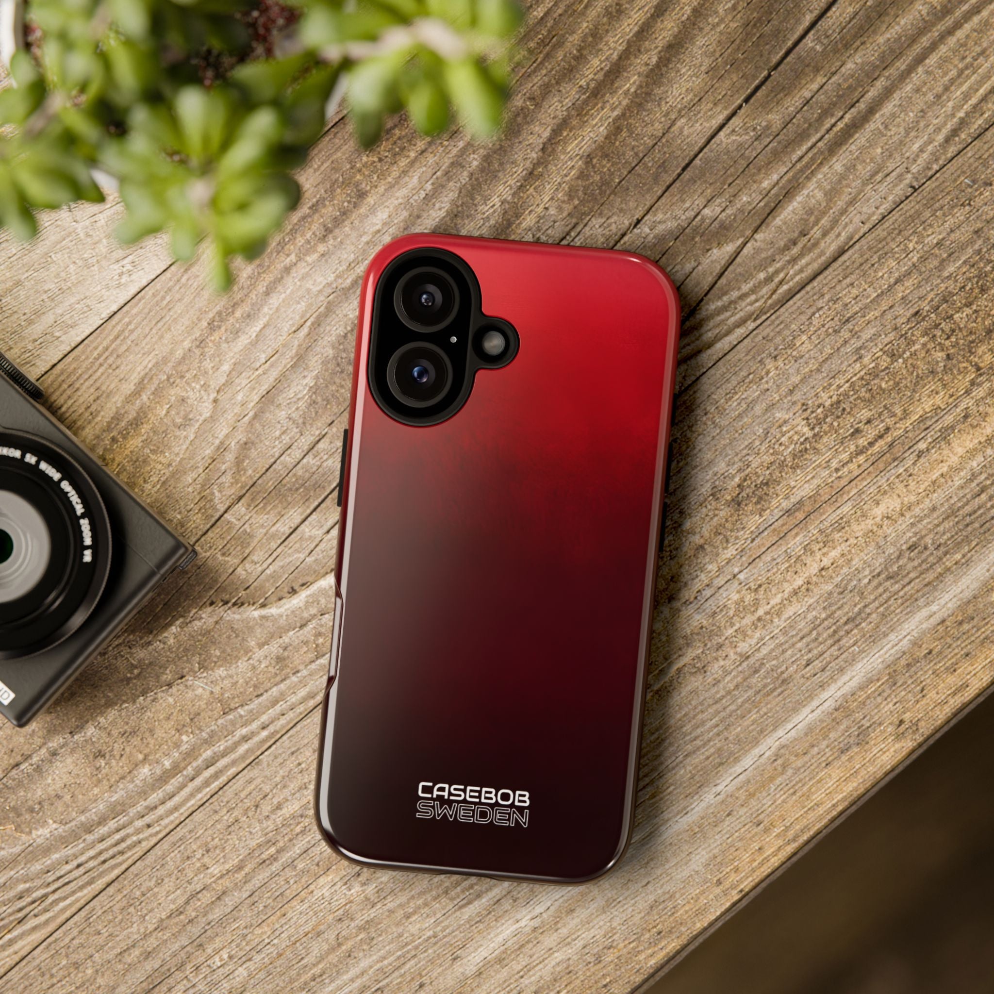 Crimson Dreamscape iPhone 16 - Tough