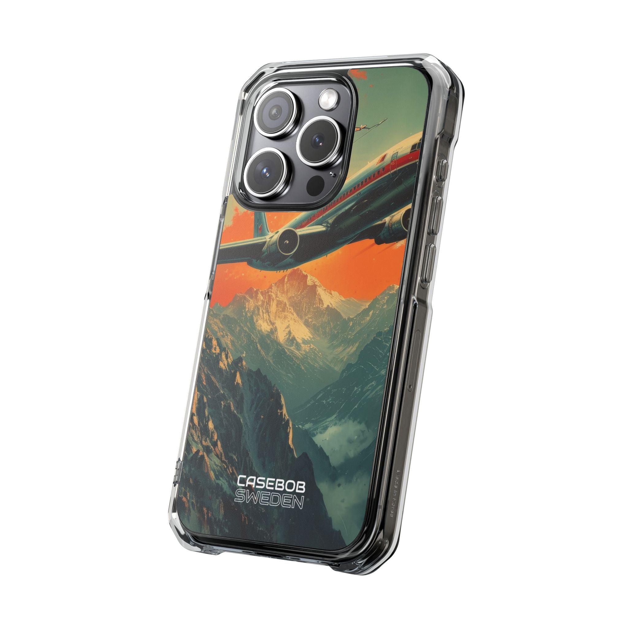 Soaring Mountain Flight iPhone 15 - Impact Clear+